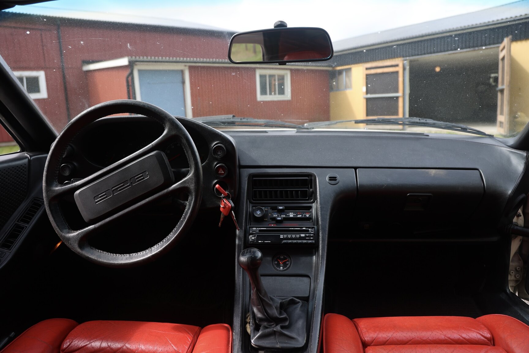 Interiörbild 1981 Porsche 928 S