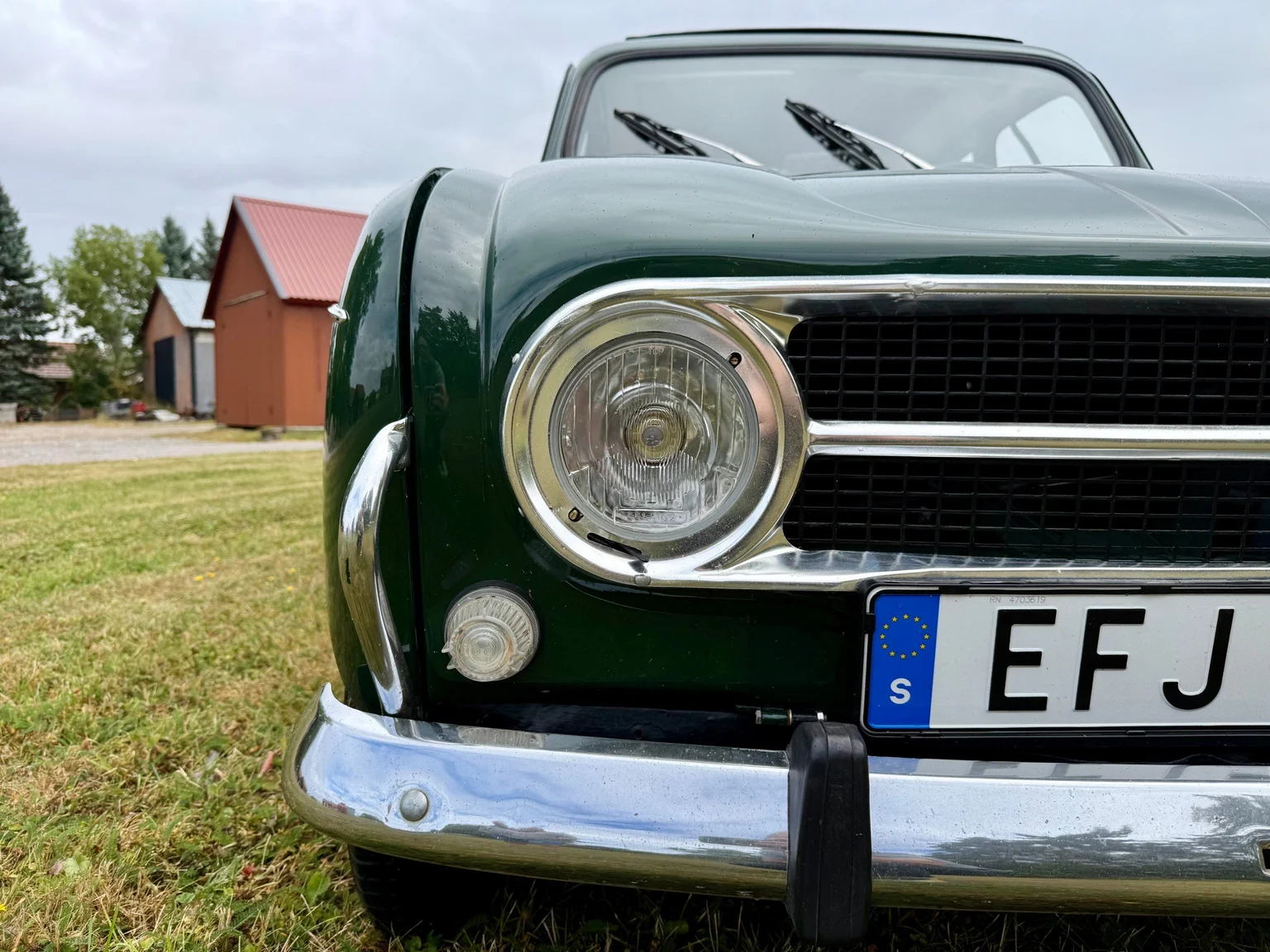Exteriörbild på 1970 Renault 4 (9)