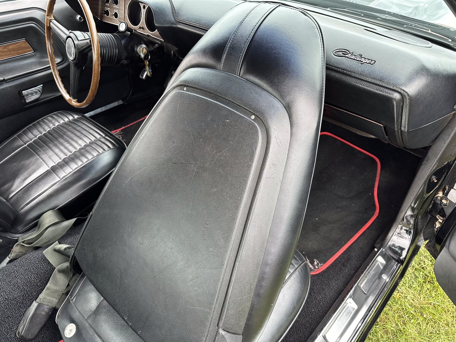 Innenraumfoto von 1970 Dodge Challenger