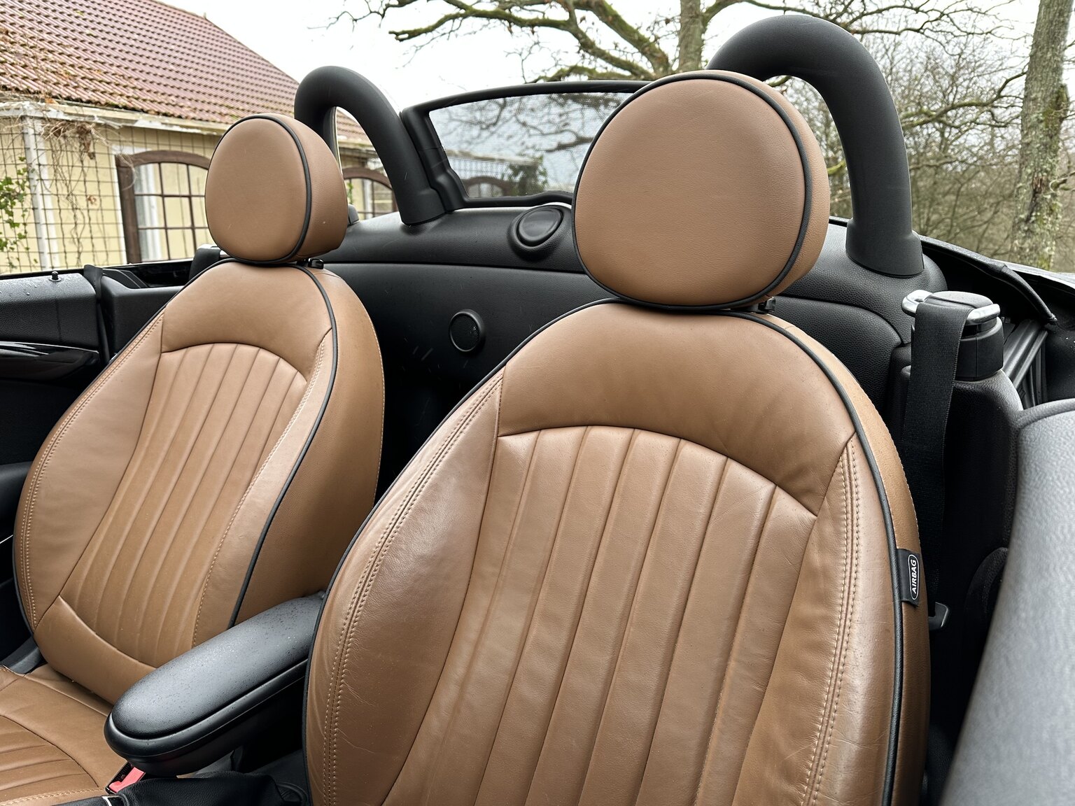 Interiörbild 2012 Mini Cooper SD Roadster