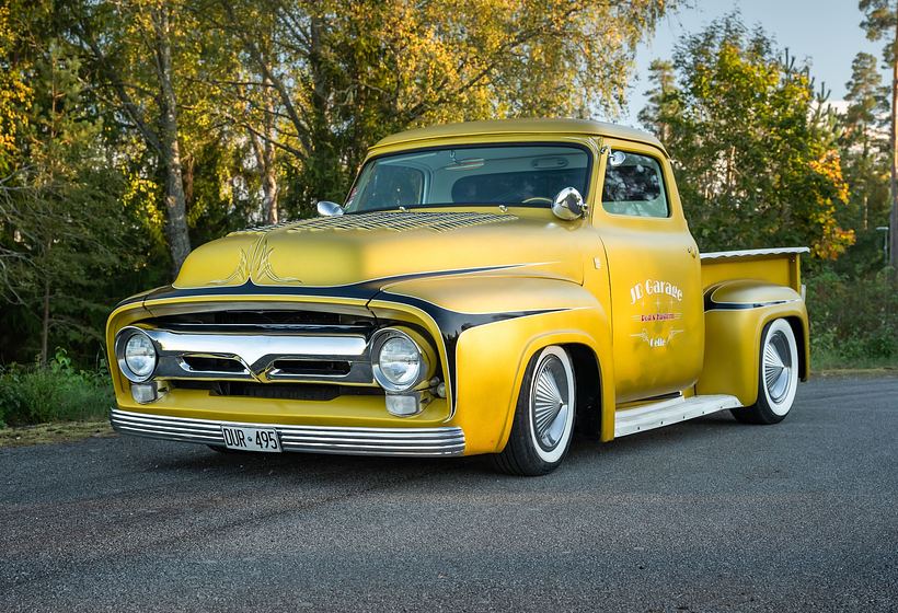 1955 Ford F-100 Kustom DUR495