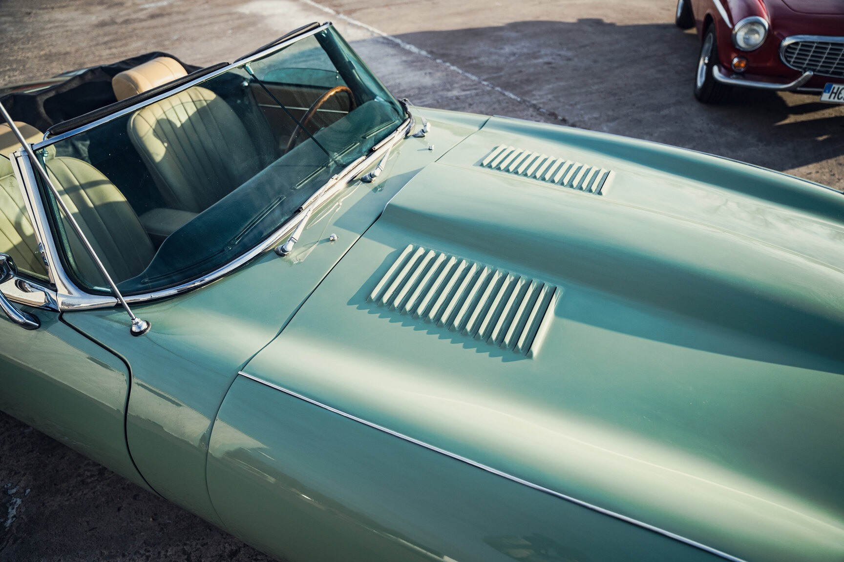 Exteriörbild på 1970 Jaguar E-Type Roadster
