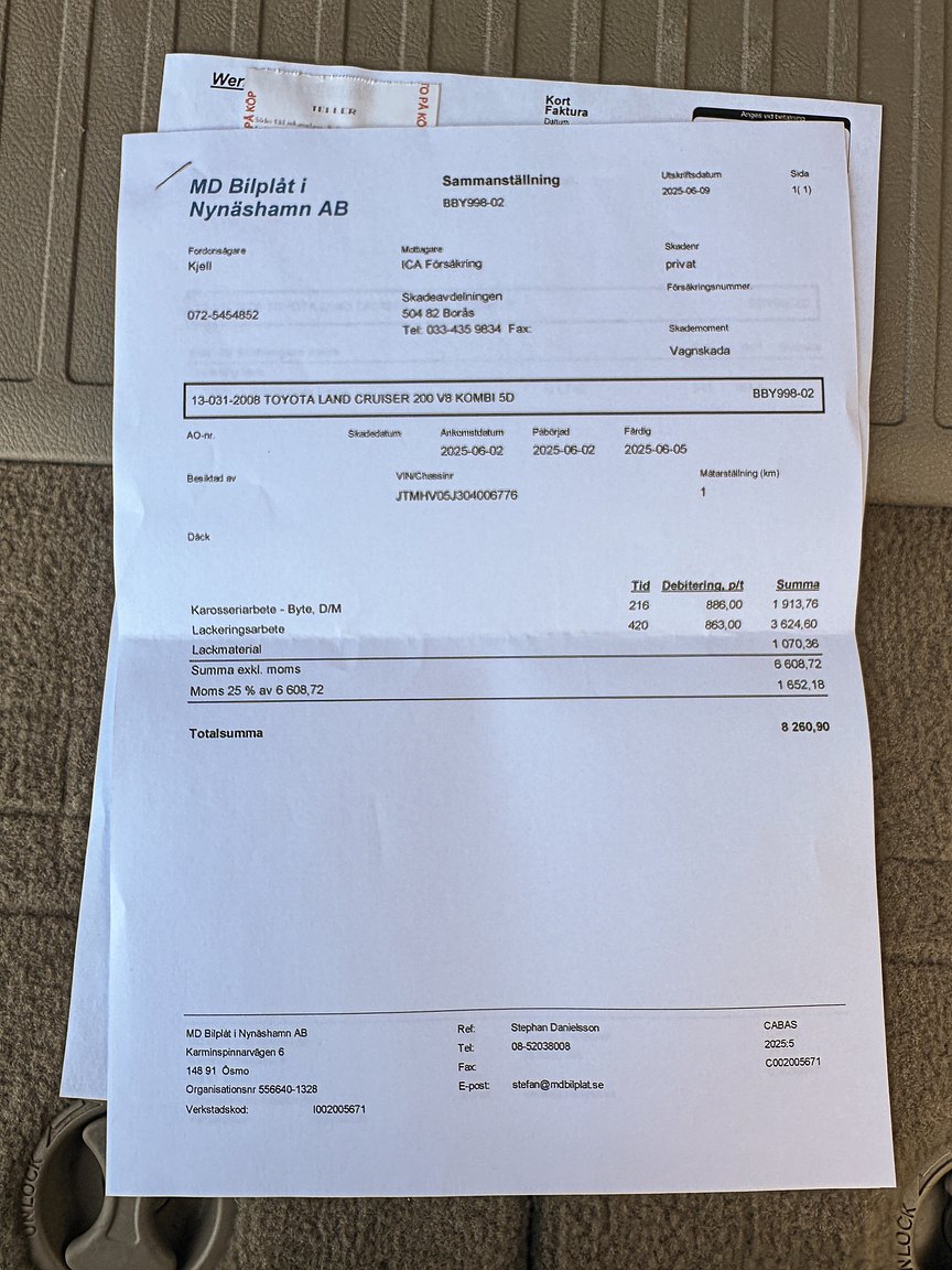 Documentation for 2008 Toyota Land Cruiser 4.5 4WD V8