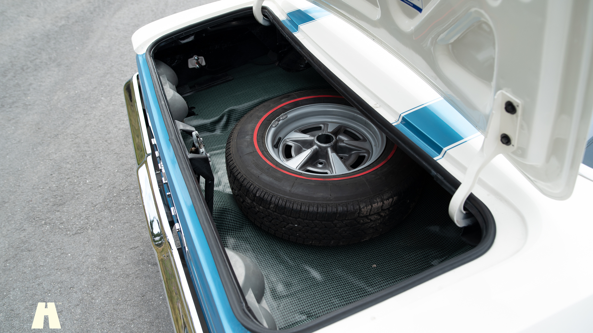 Interiörbild 1969 Pontiac Firebird convertible 