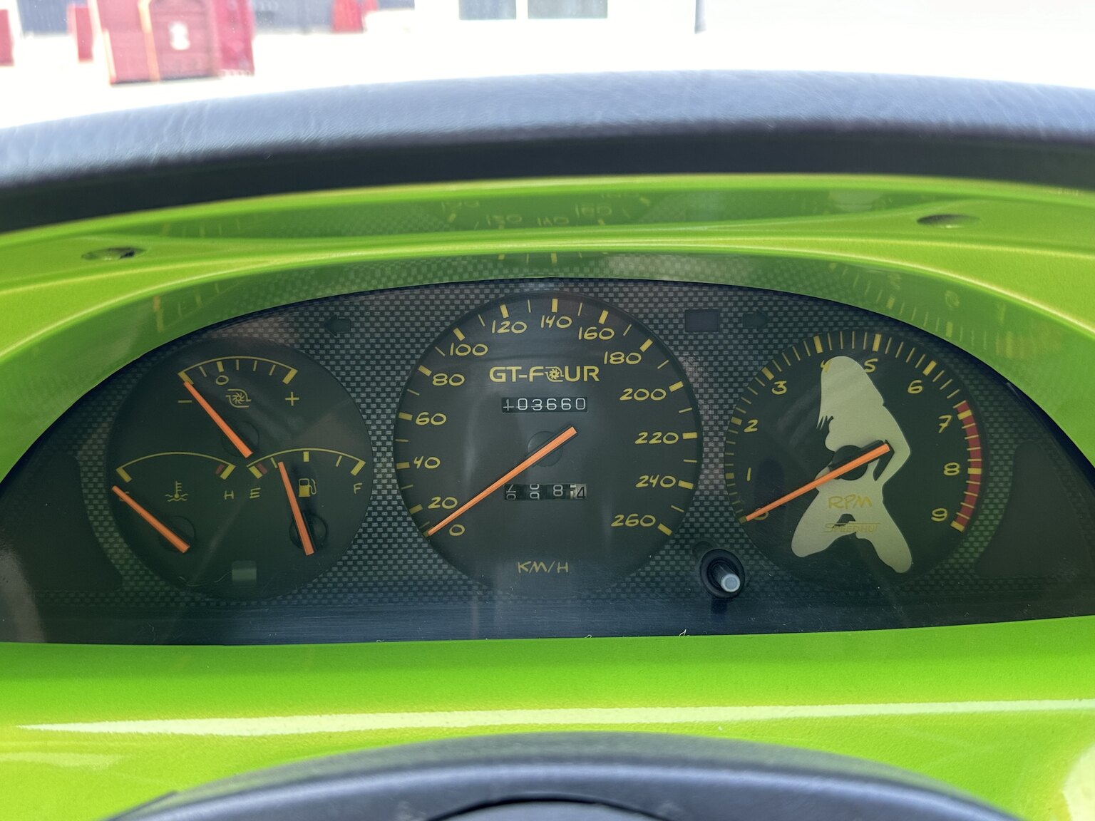 Interiörbild 1992 Toyota Celica 2.0 turbo 4WD "Carlos Sainz"