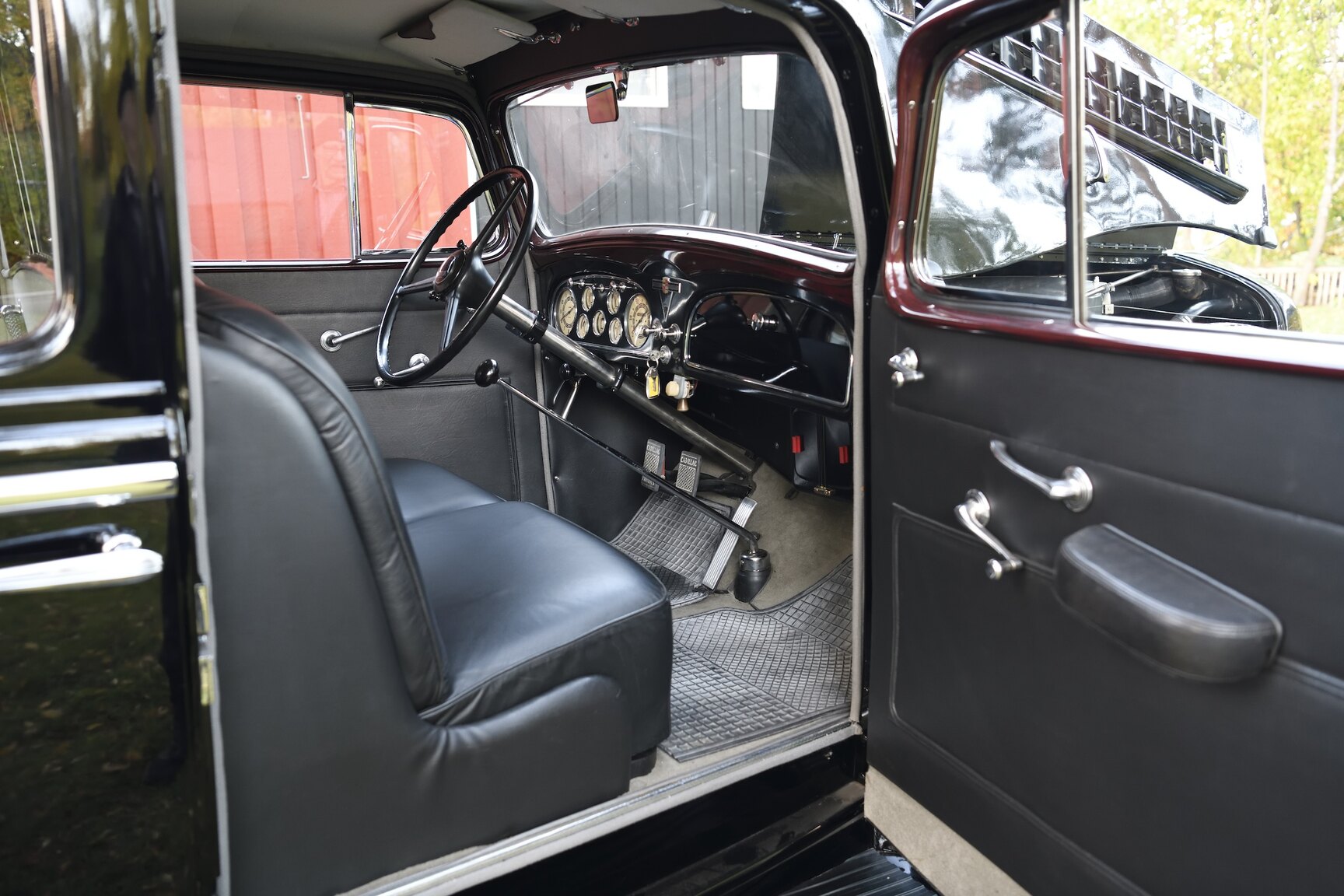 Interiörbild 1934 CADILLAC 355 D IMPERIAL 