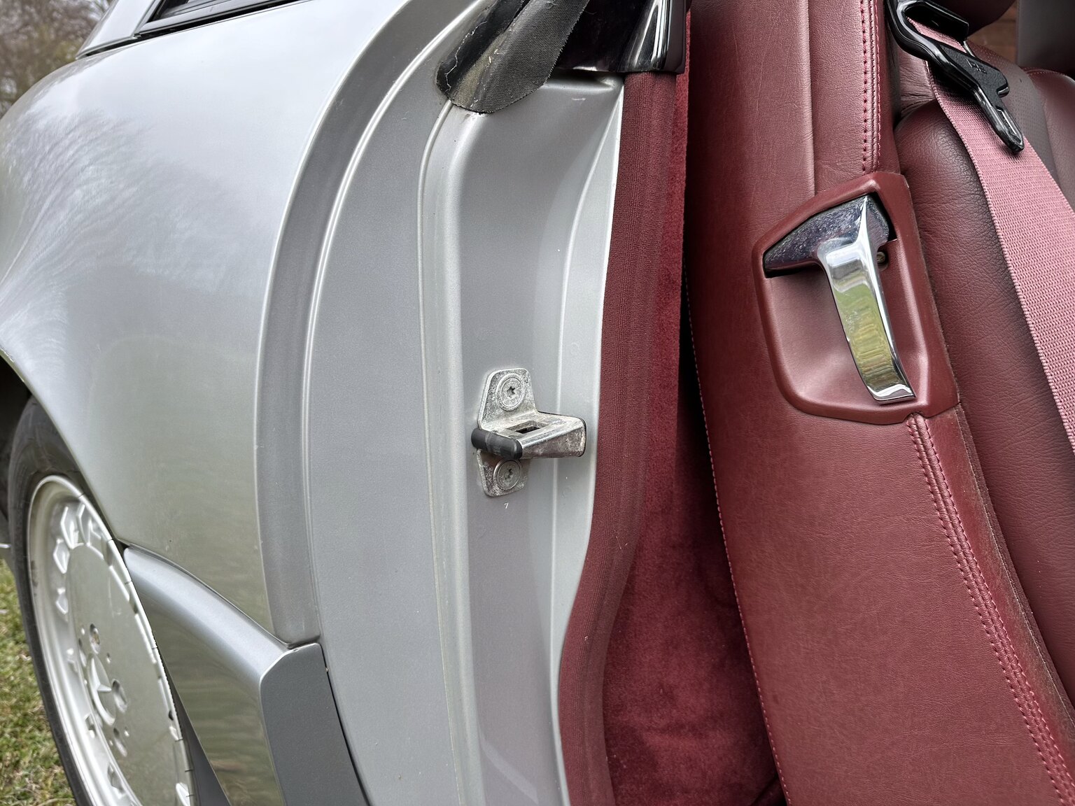 Interiörbild 1992 Mercedes-Benz SL 500