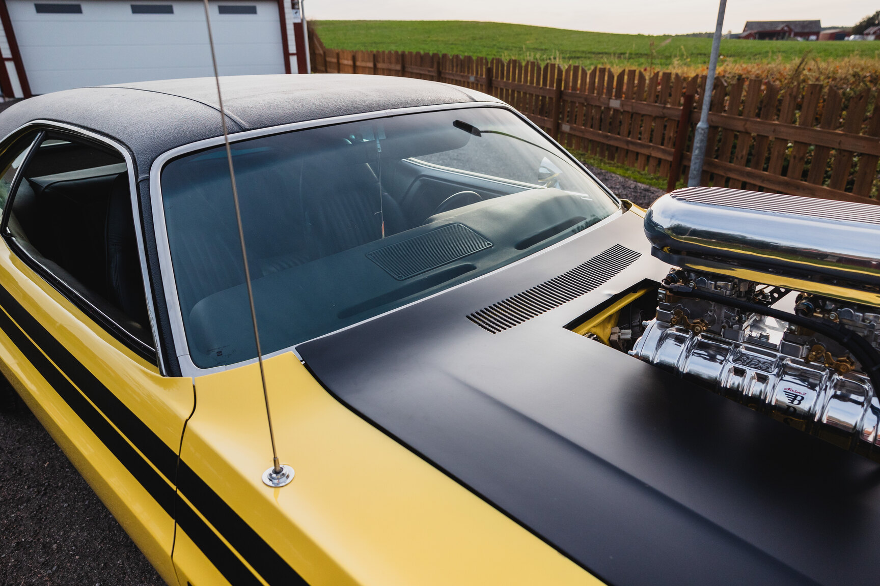 Exteriörbild på 1972 Dodge Challenger