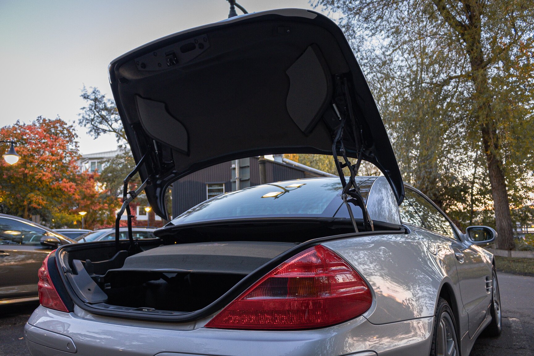 Interiörbild 2002 Mercedes-Benz SL 500