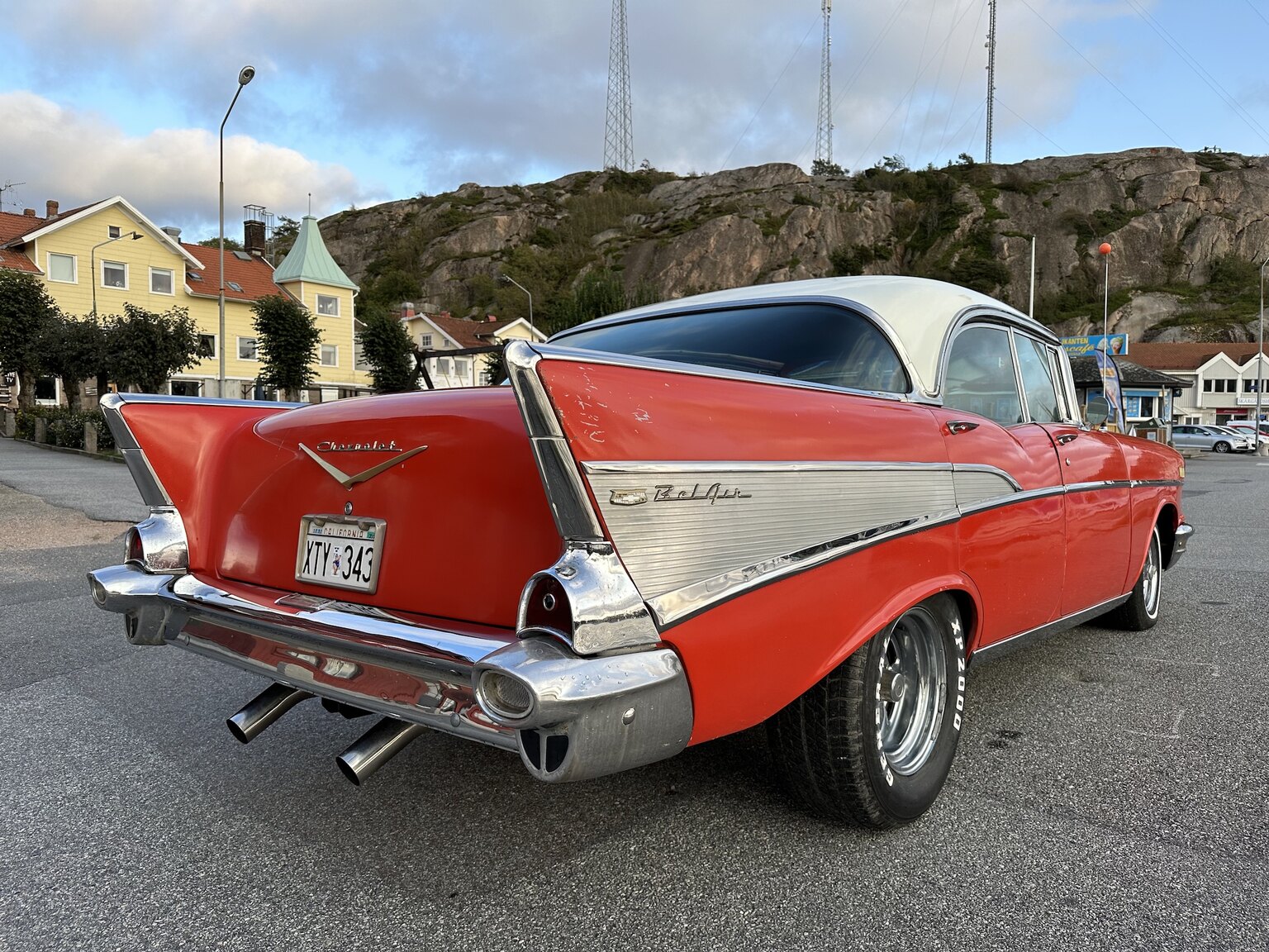 Exteriörbild på 1957 Chevrolet Bel Air (13)