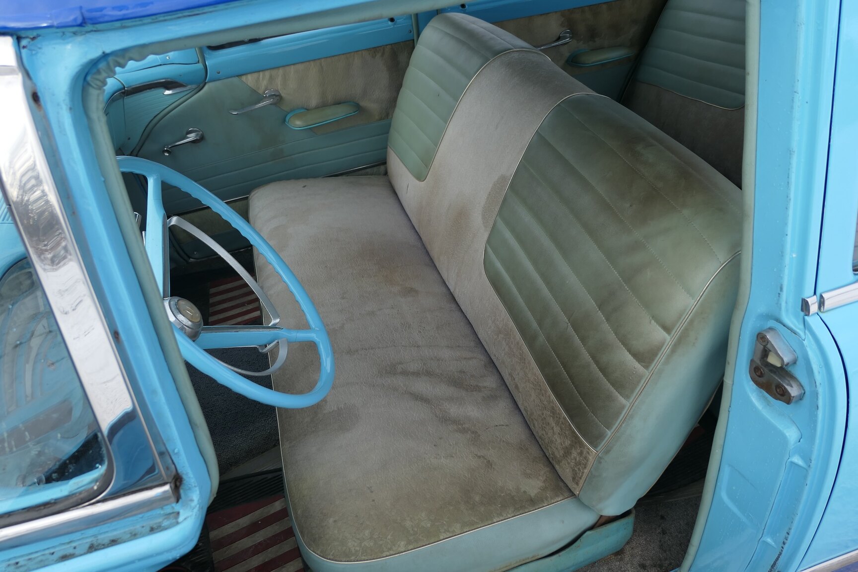 Interiörbild 1956 Mercury Custom 5.1 V8