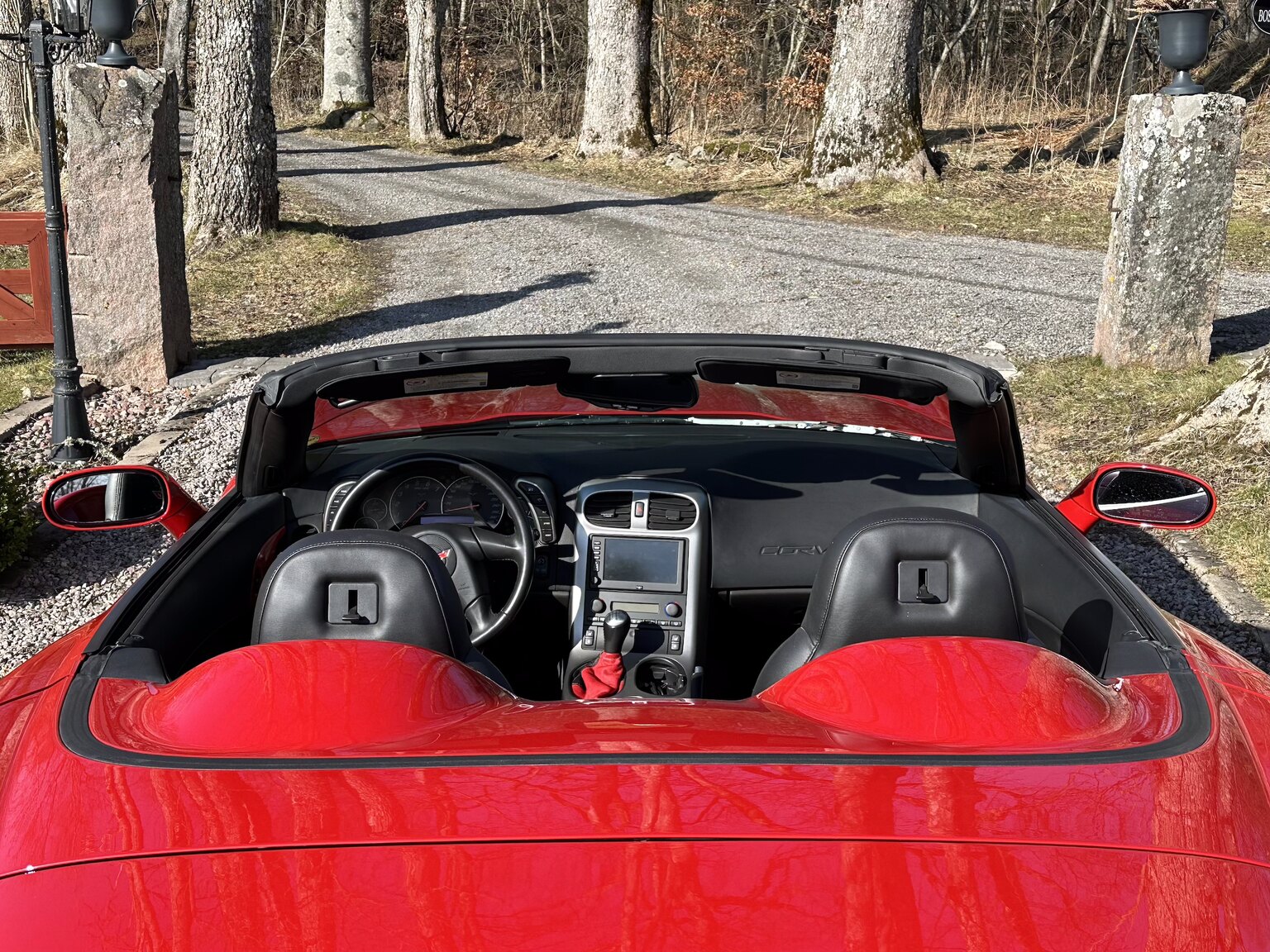 Exterior image of 2005 Corvette C6 Z51 Cabriolet