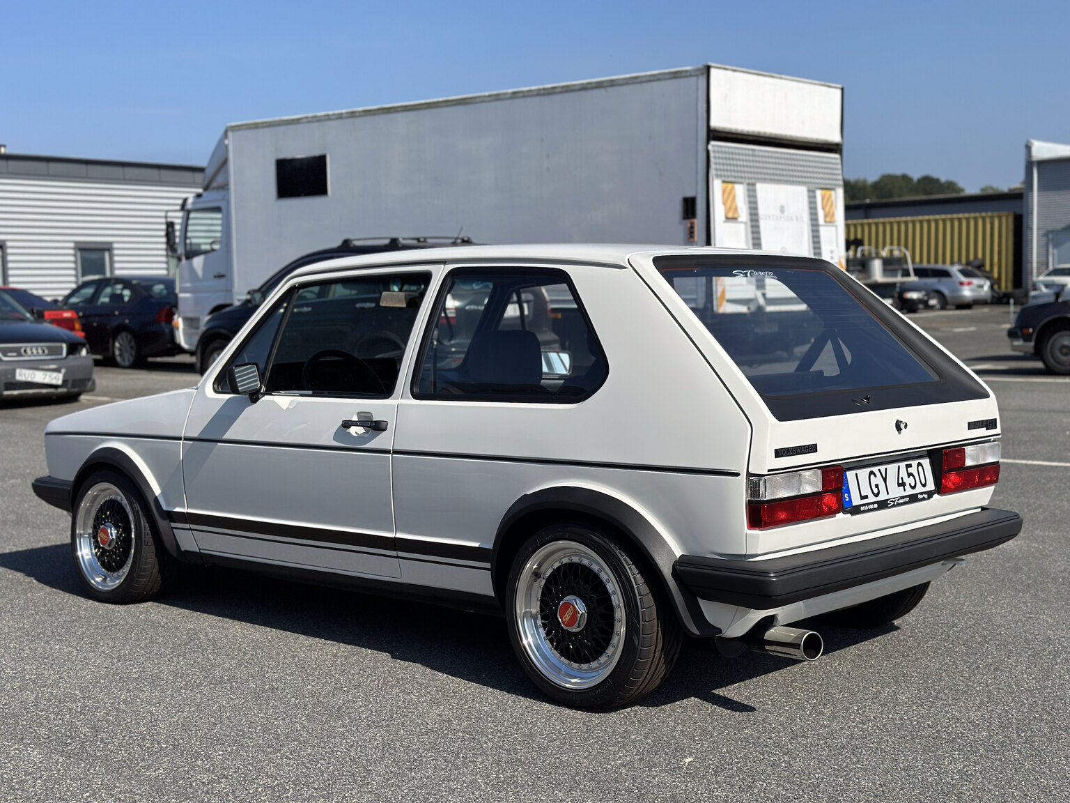 Aussenfoto 1983 Volkswagen Golf GTI