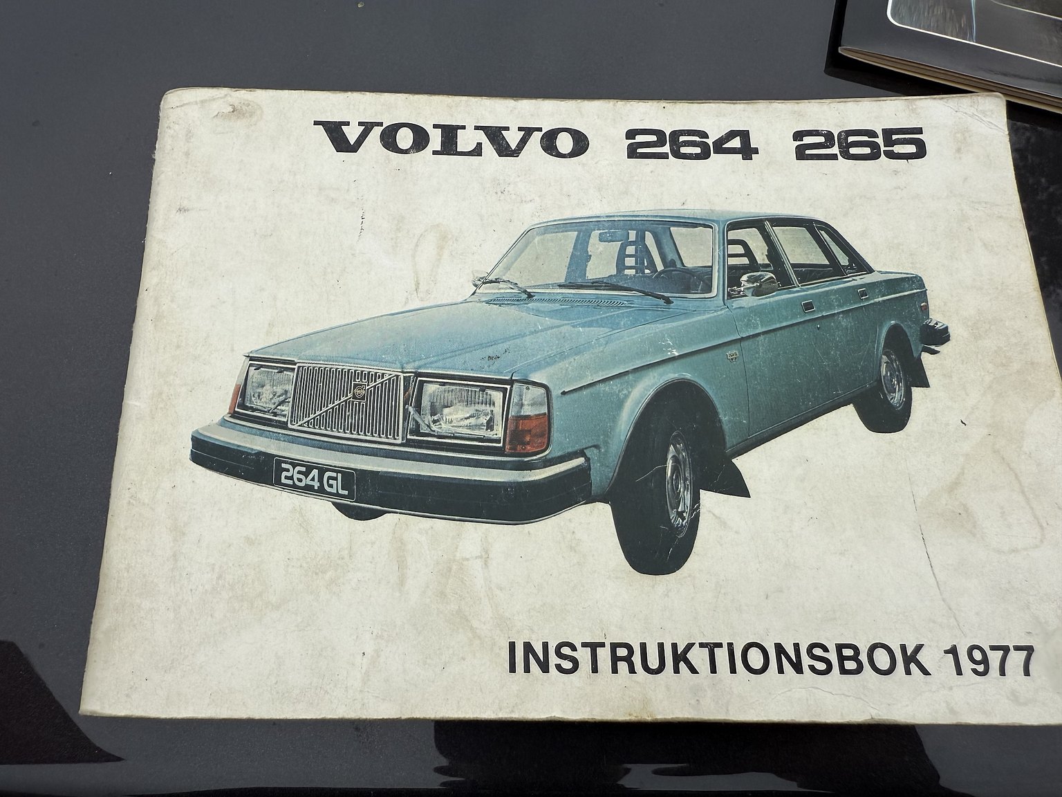 Documentation for 1976 Volvo 264 V6 GL Automatisk