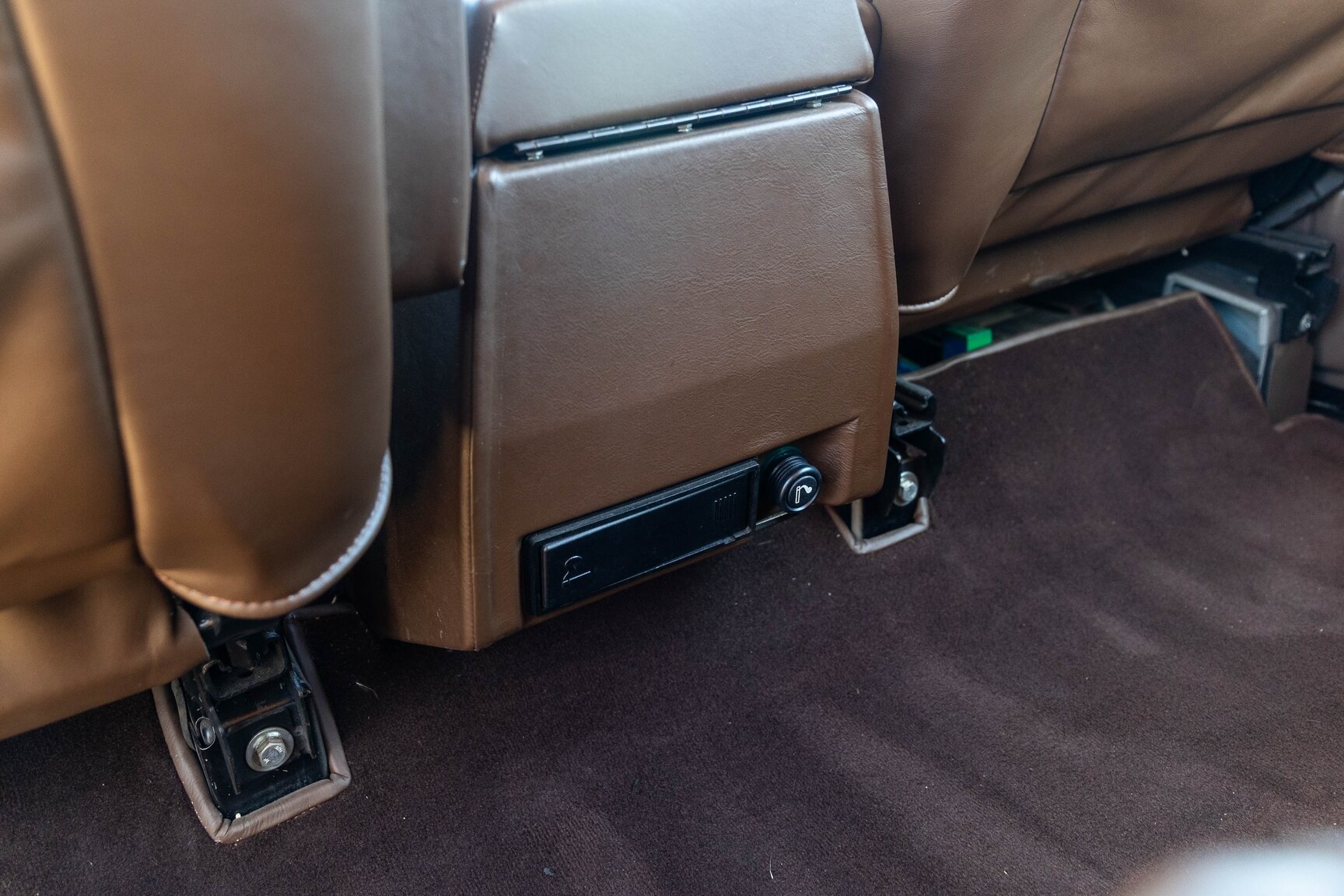 Innenraumfoto von 1991 Range Rover Restomod