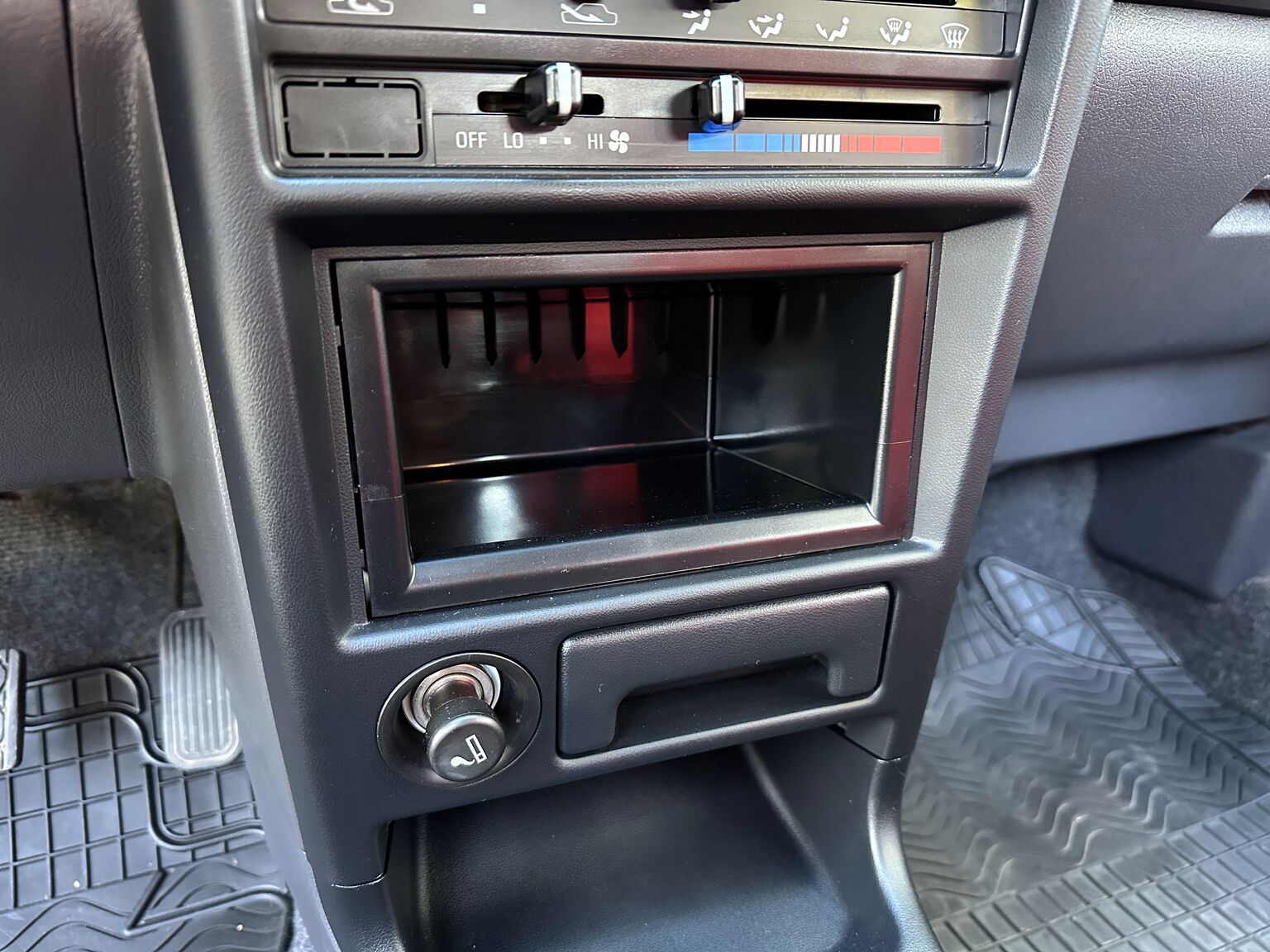Interiörbild 1991 Toyota Corolla 1300 XLI