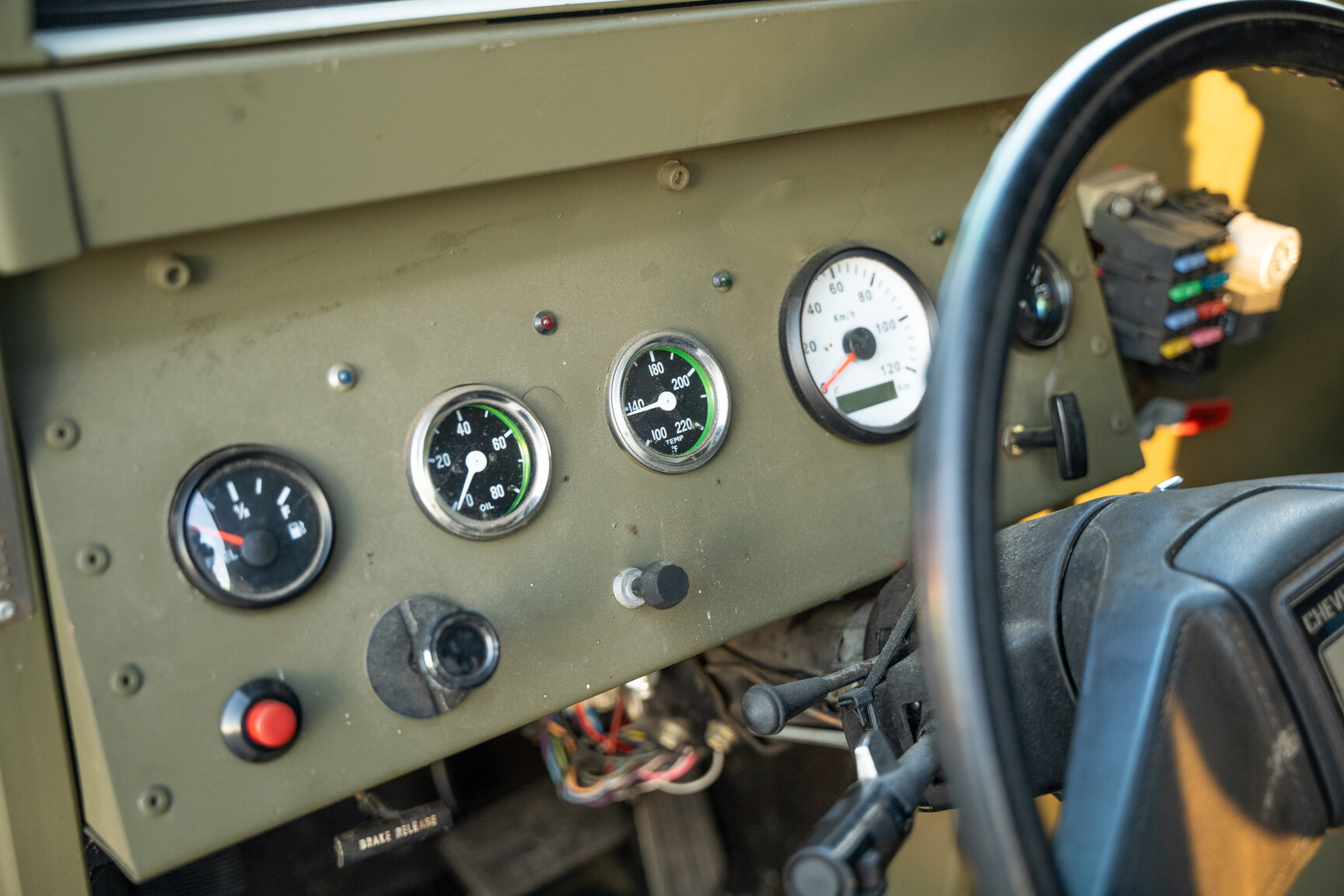 Innenraumfoto von 1987 Chevrolet/Humvee H1 Slantback