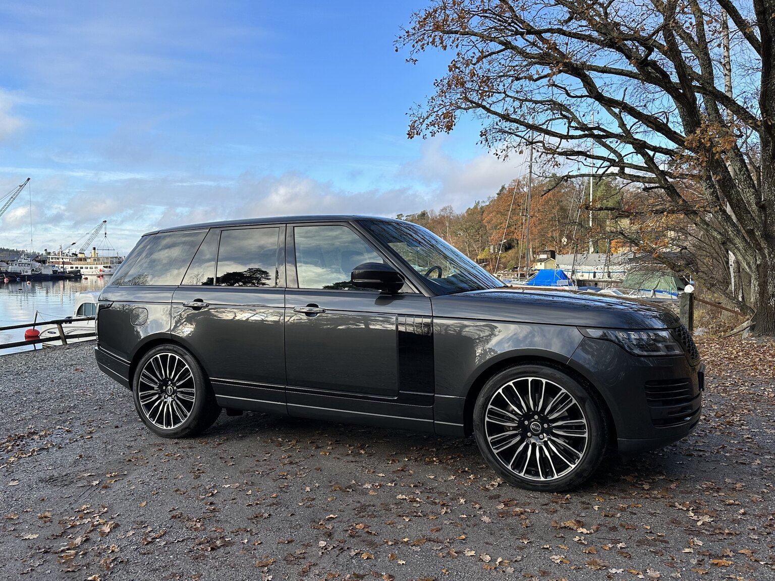 Exteriörbild på 2019 Range Rover Vouge Autobiography SDV8