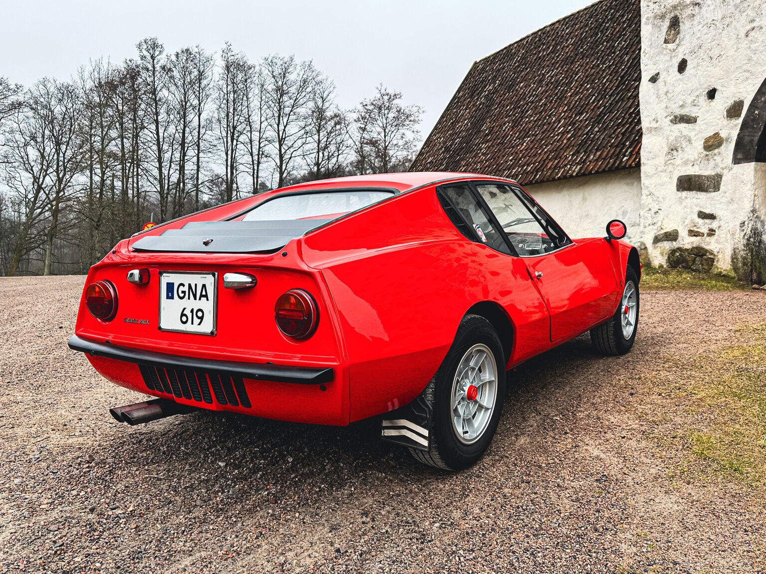 Exteriörbild på 1971 Fiat Lombardi Grand Prix 850