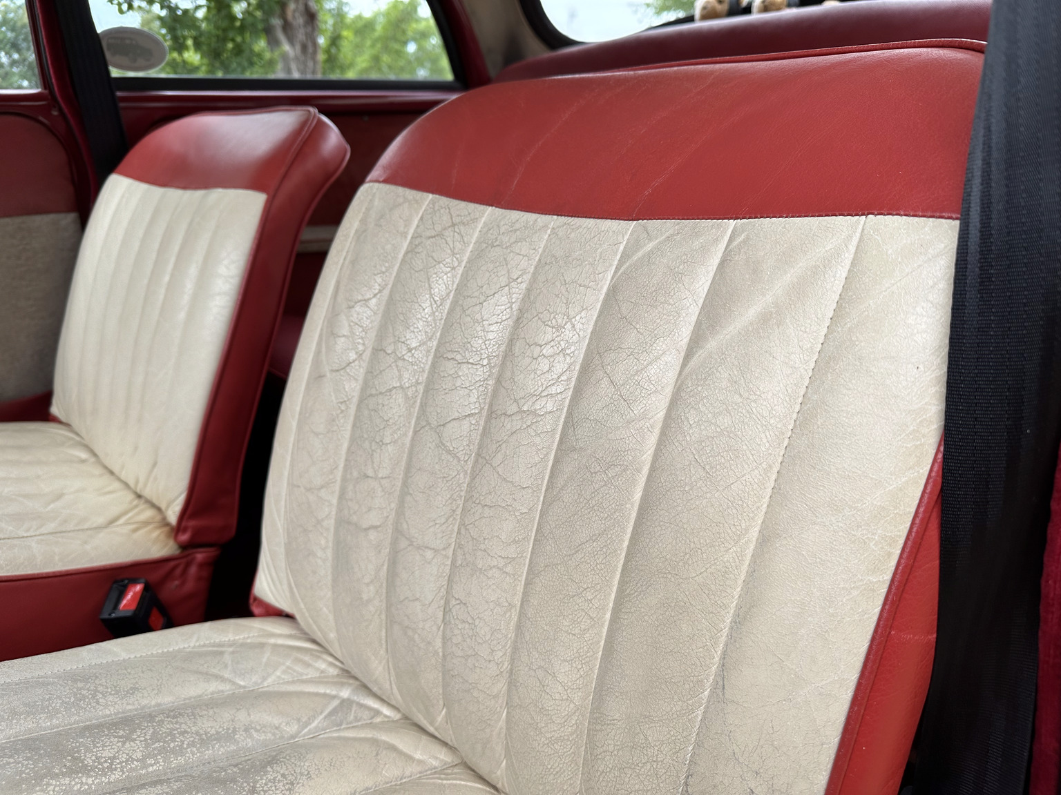 Interiörbild 1958 Morris Minor 1000