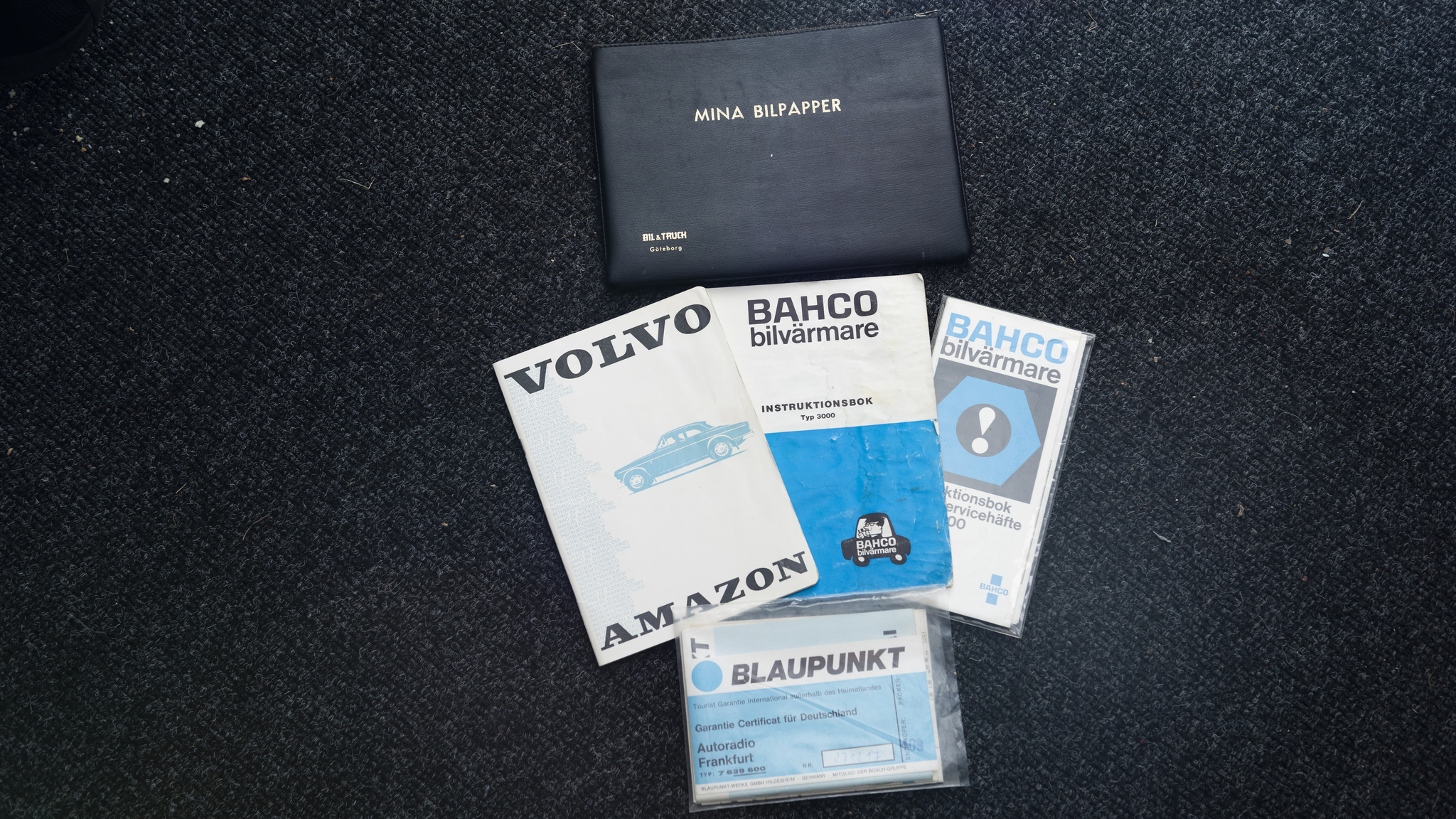 Documentation for 1969 Volvo Amazon Herrgårdsvagn
