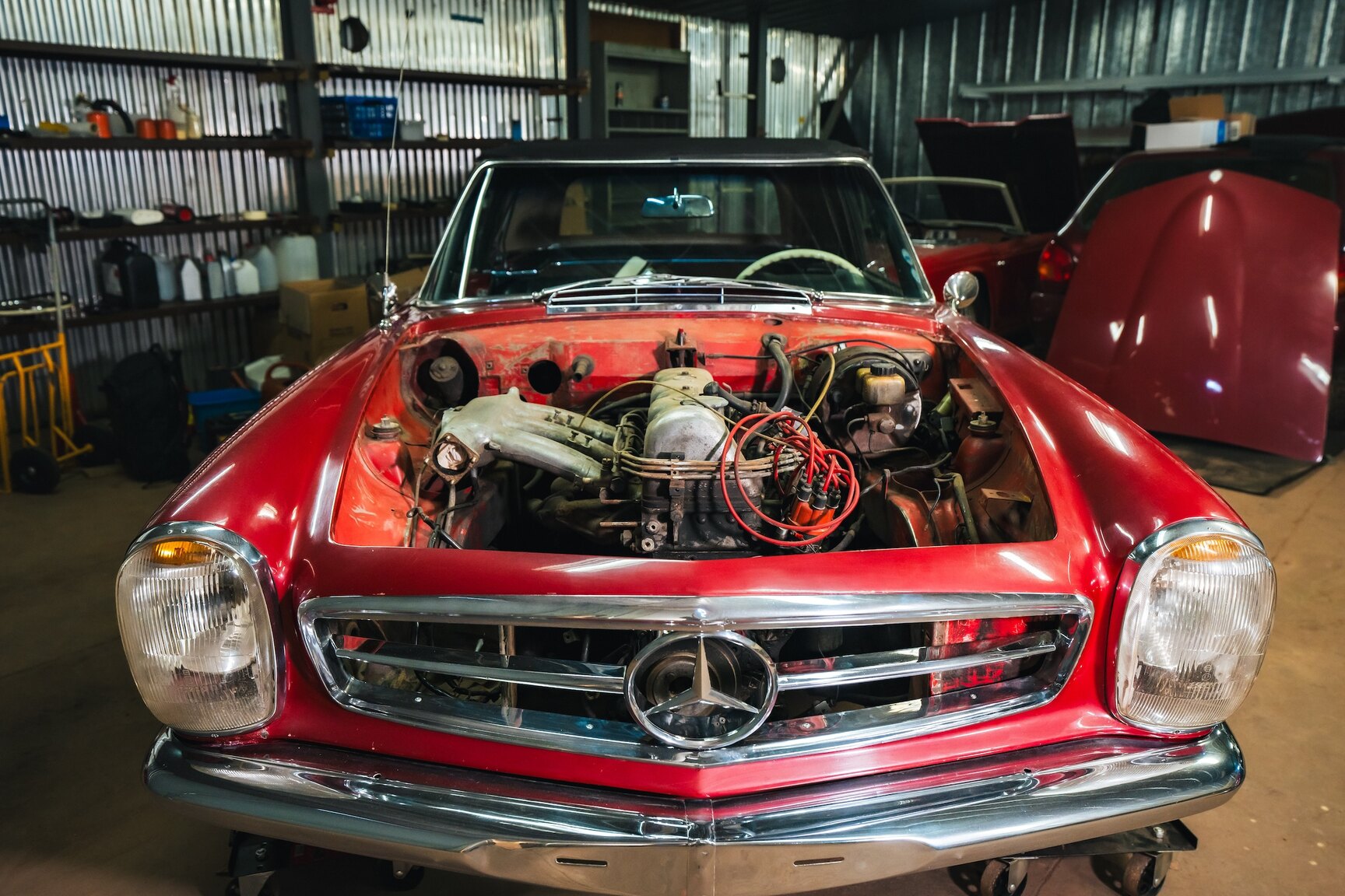 Image of 1966 Mercedes-Benz 230 SL  mechanics