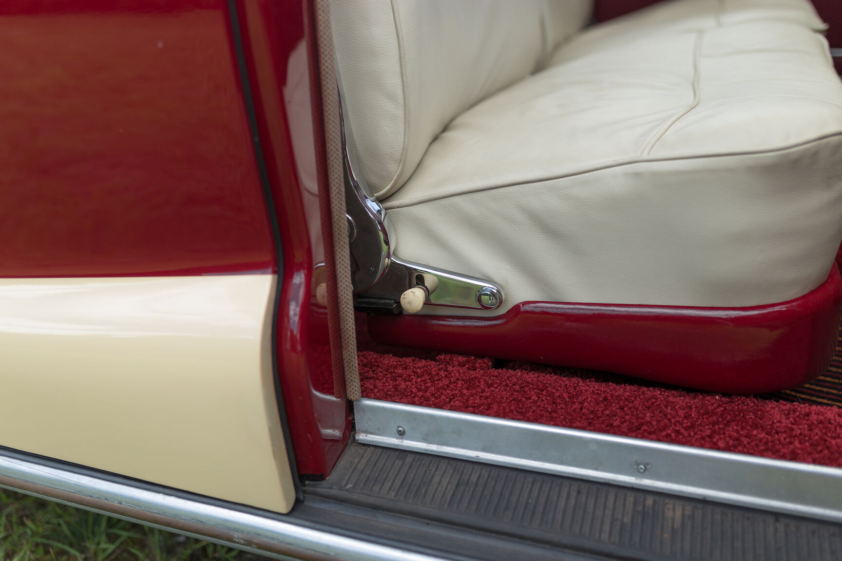 Interiörbild 1955 BMW 501 A Deluxe V8