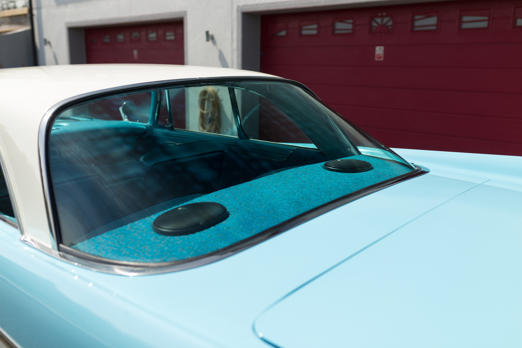 Exteriörbild på 1957 Chrysler New Yorker
