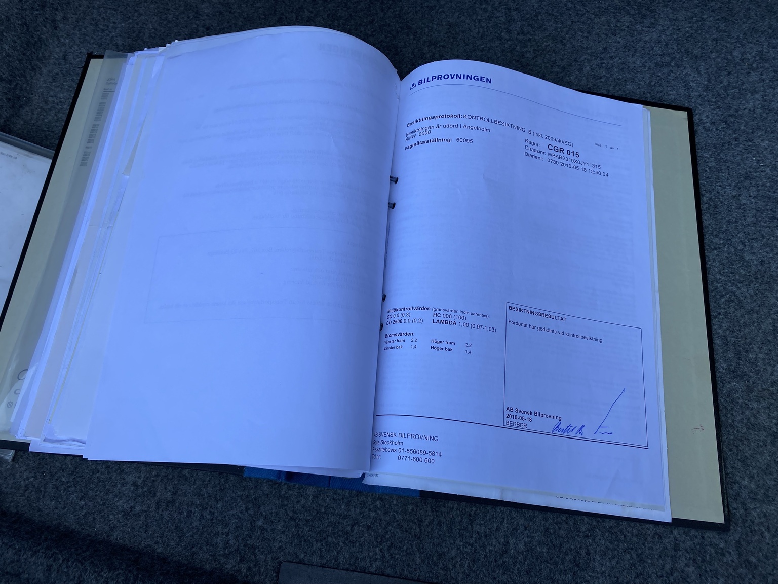 Dokumentation för 2001 BMW E46 325 Cabriolet (56)