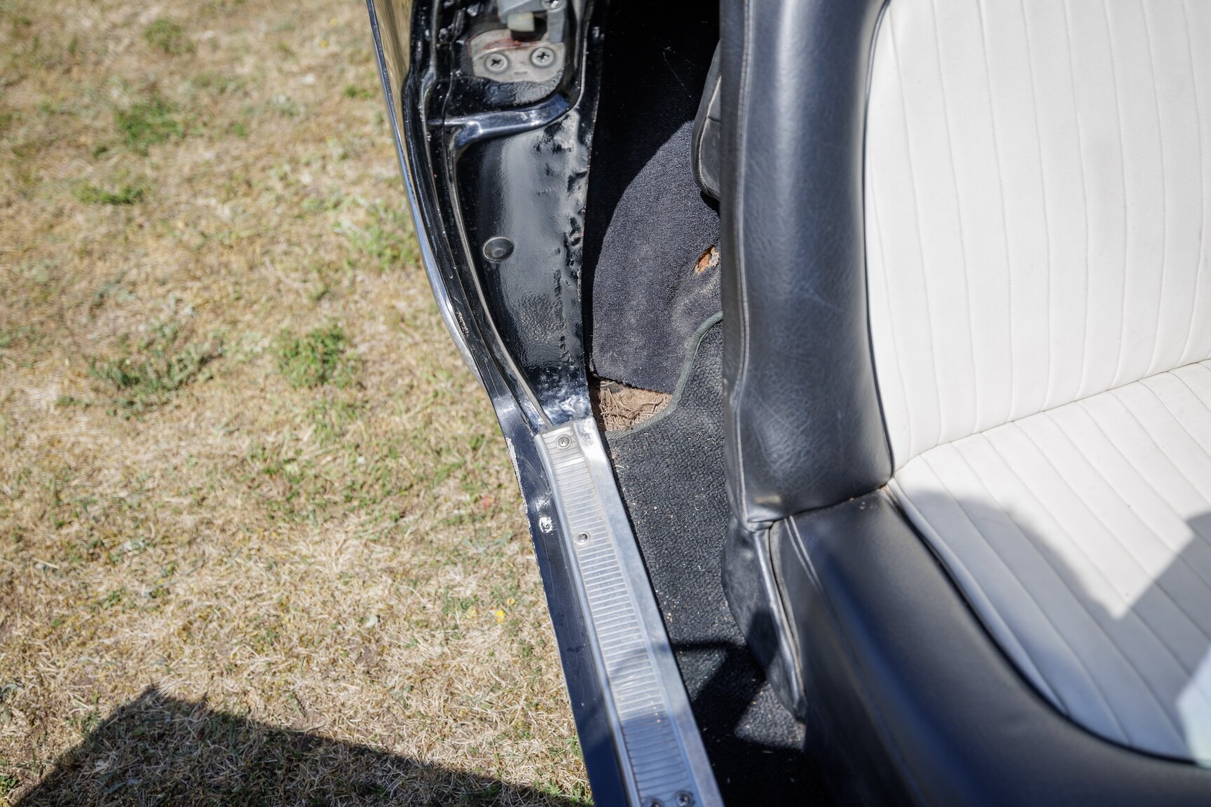 Interiörbild 1956 Ford Thunderbird