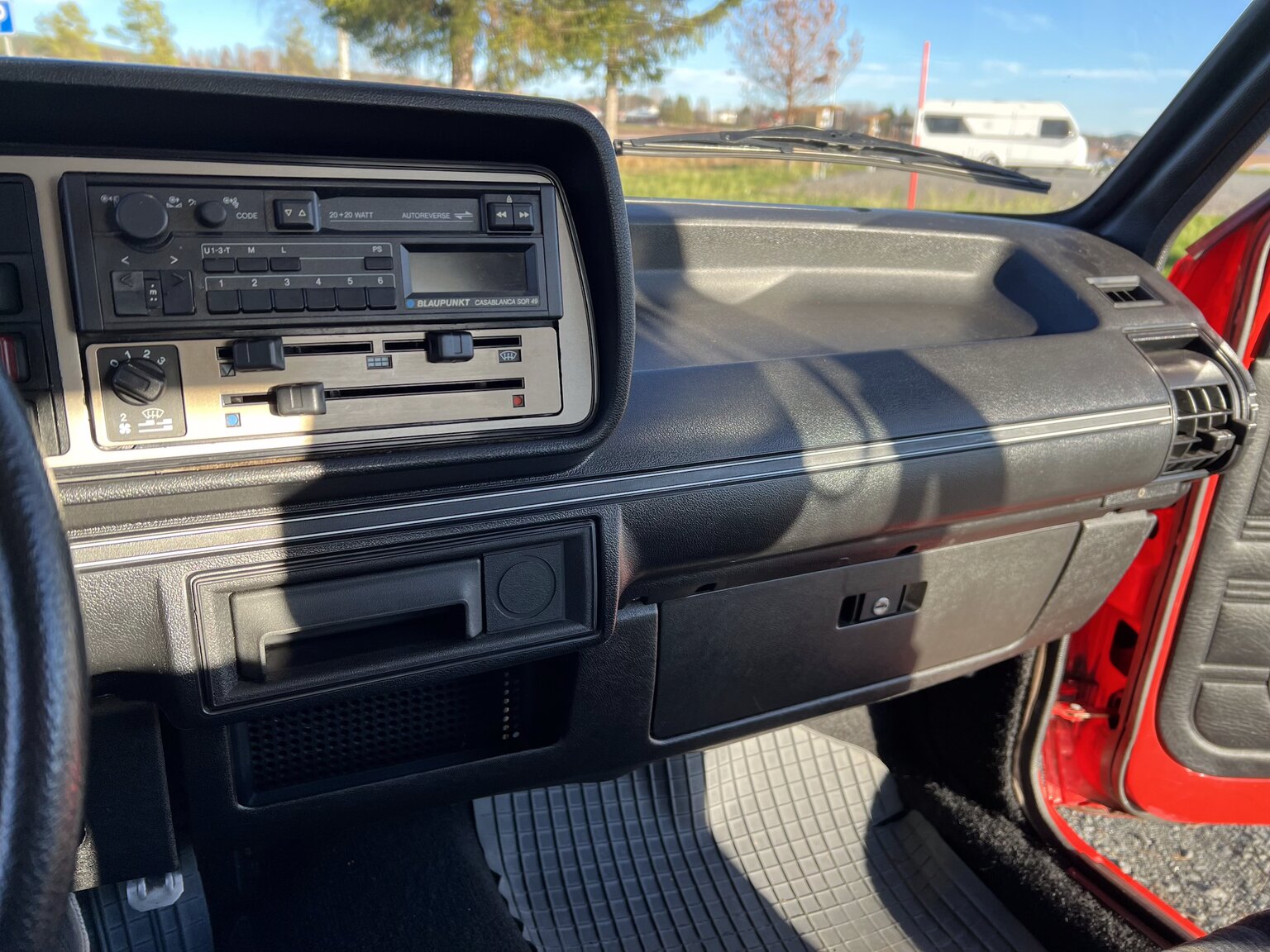 Interiörbild 1982 Volkswagen Jetta