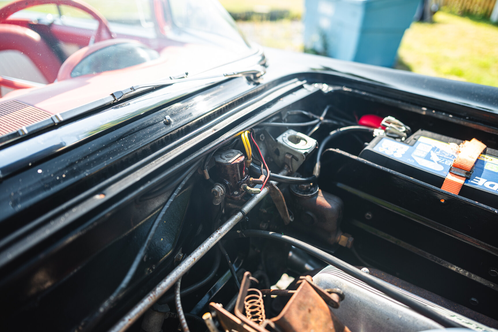 Image of 1956 Ford Thunderbird mechanics
