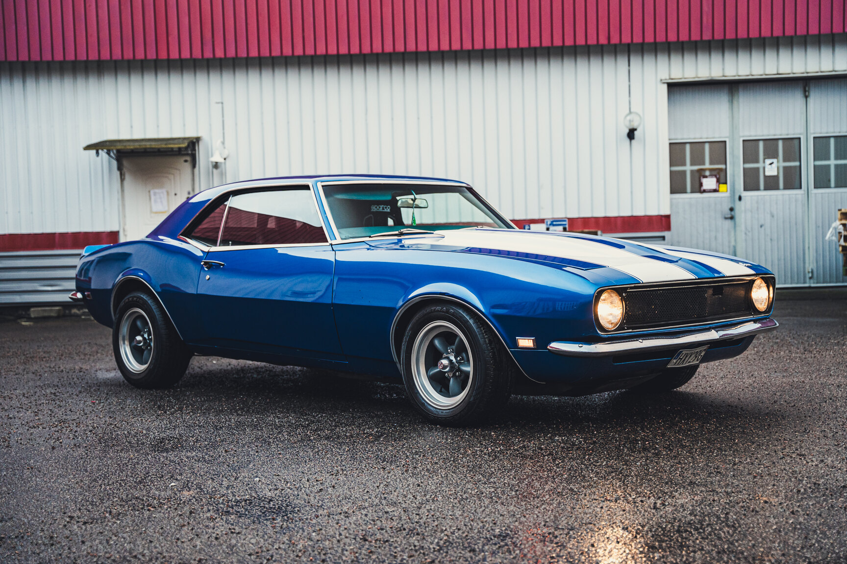 Exteriörbild på 1968 Chevrolet Camaro - Ett sista race