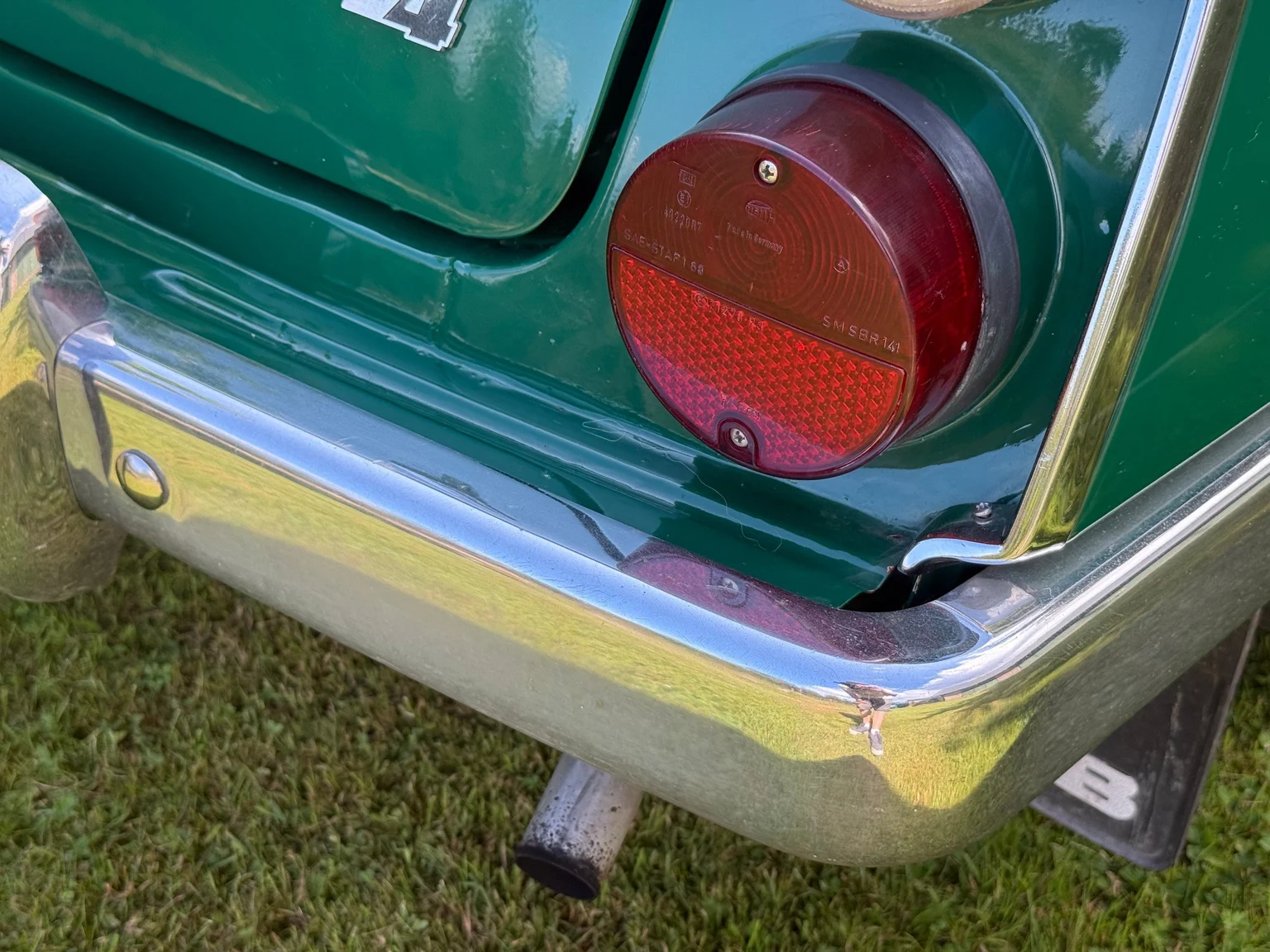 Exterior image of 1975 Saab 95 V4 kombi - 7-sits (45)