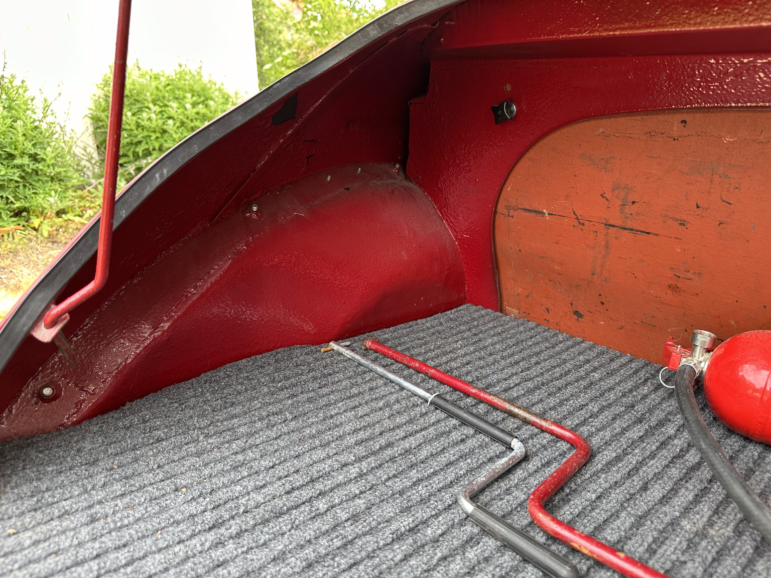 Interiörbild 1958 Morris Minor 1000