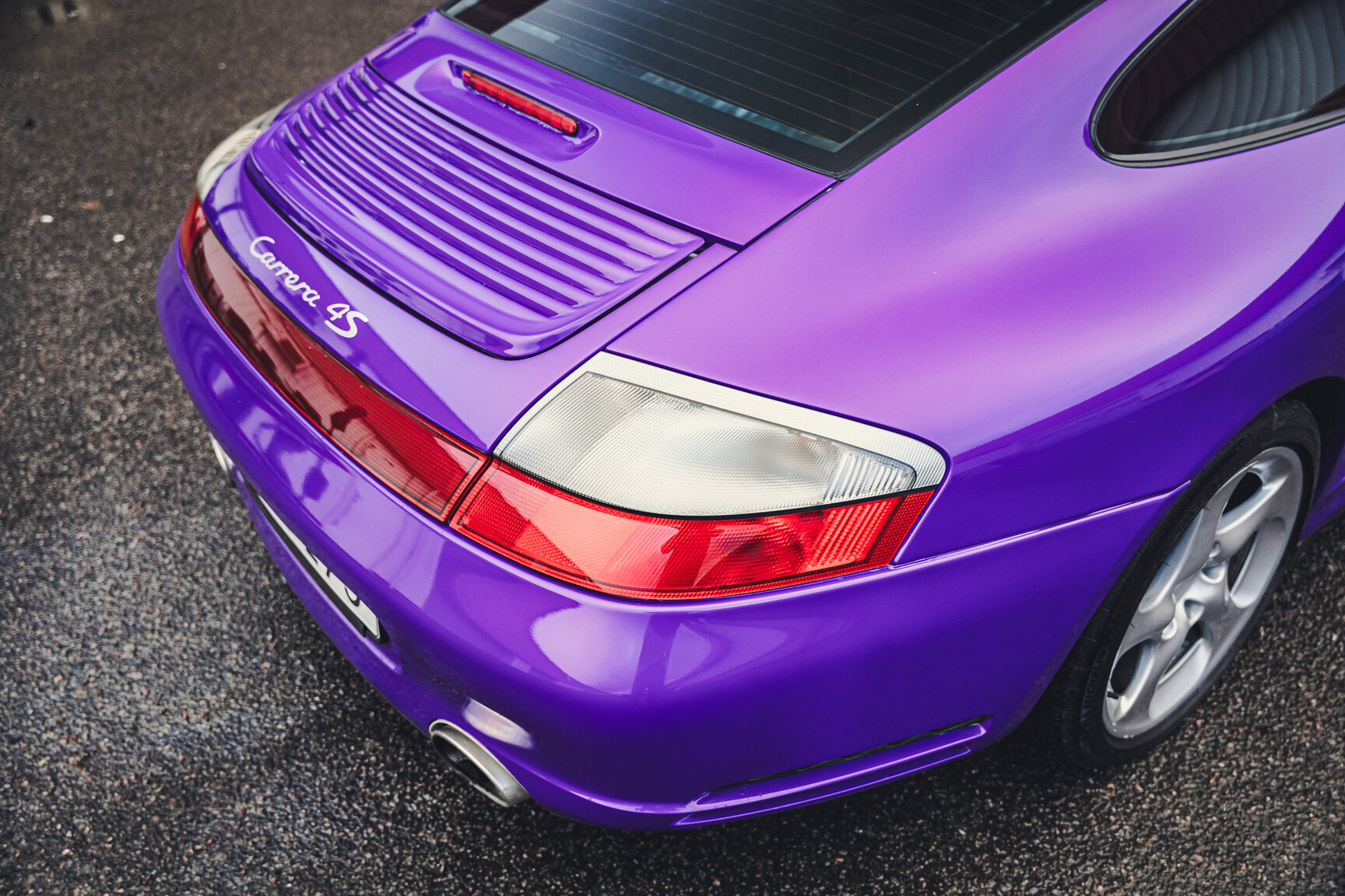 Exteriörbild på 2002 Porsche 996 4S - Ett sista race