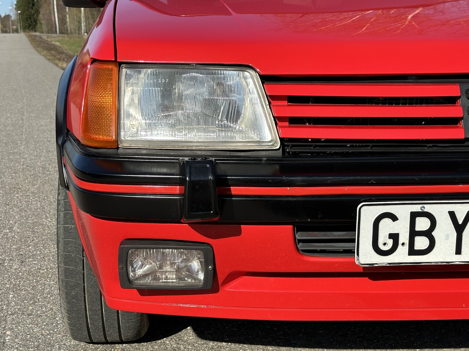Exterior image of 1989 Peugeot 205 GTI