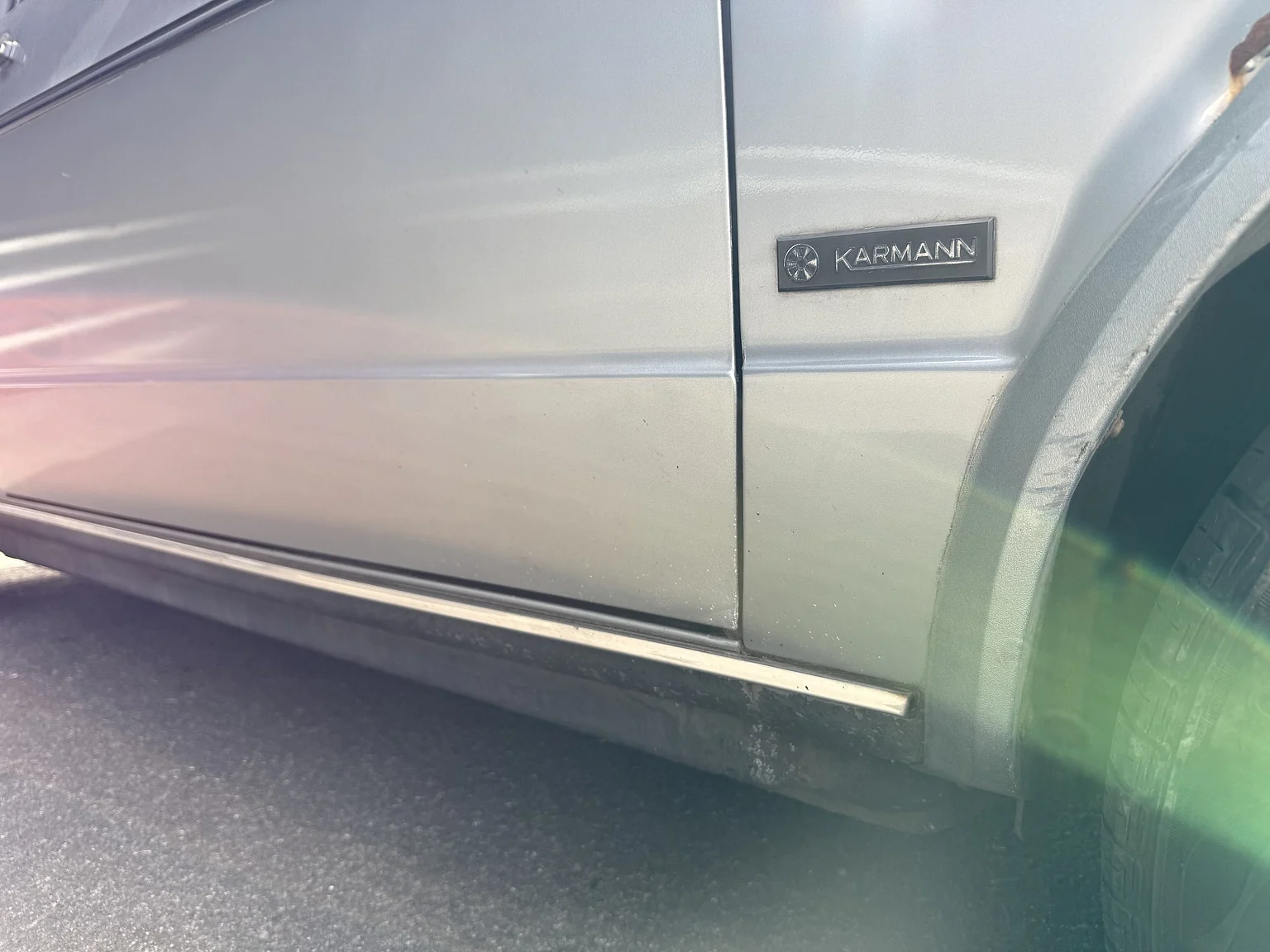 Exteriörbild på 1987 VW Golf Cabriolet (53)