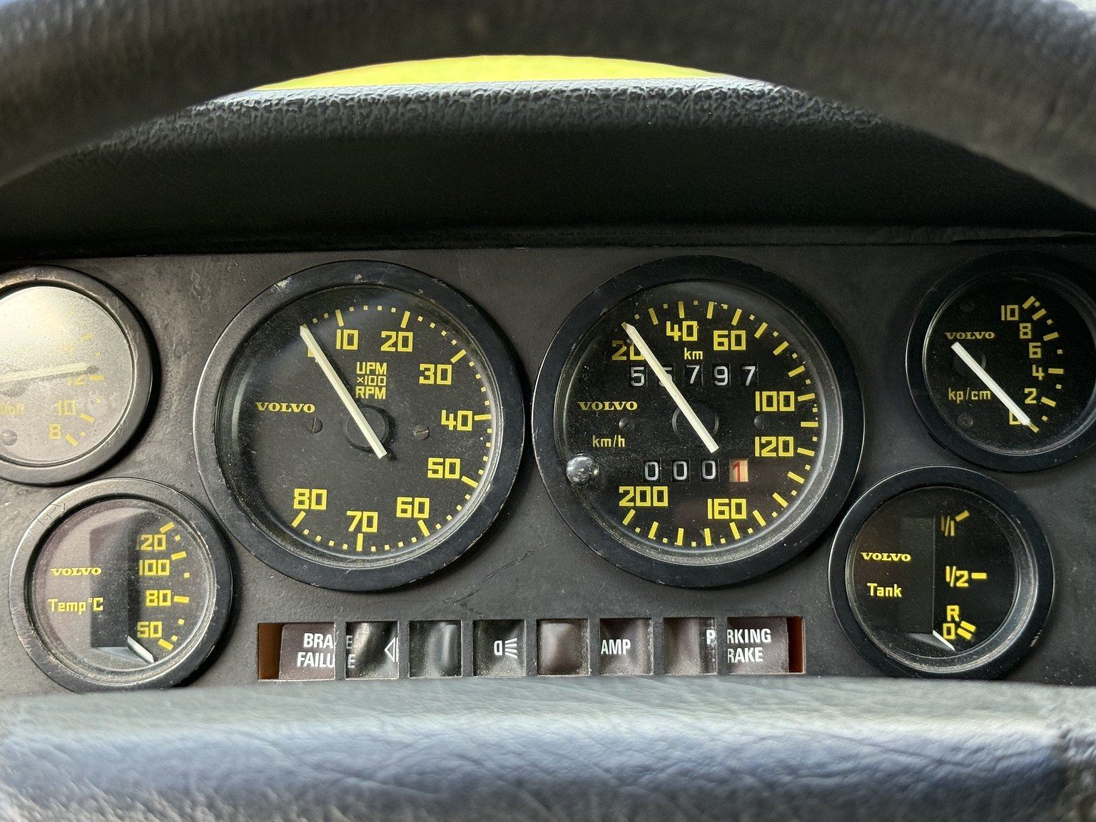 Interiörbild 1979 Volvo 262 C 2.8 V6 Automatisk