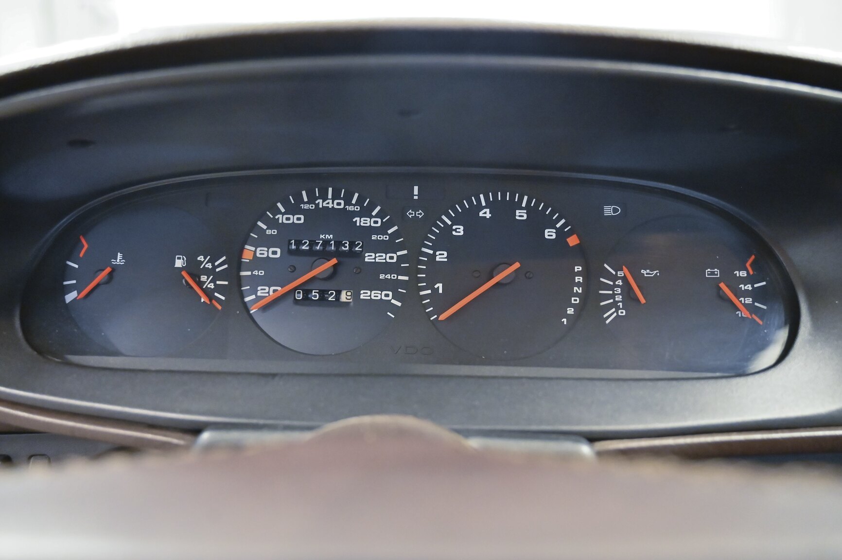 Interiörbild 1987 Porsche 944 Automat