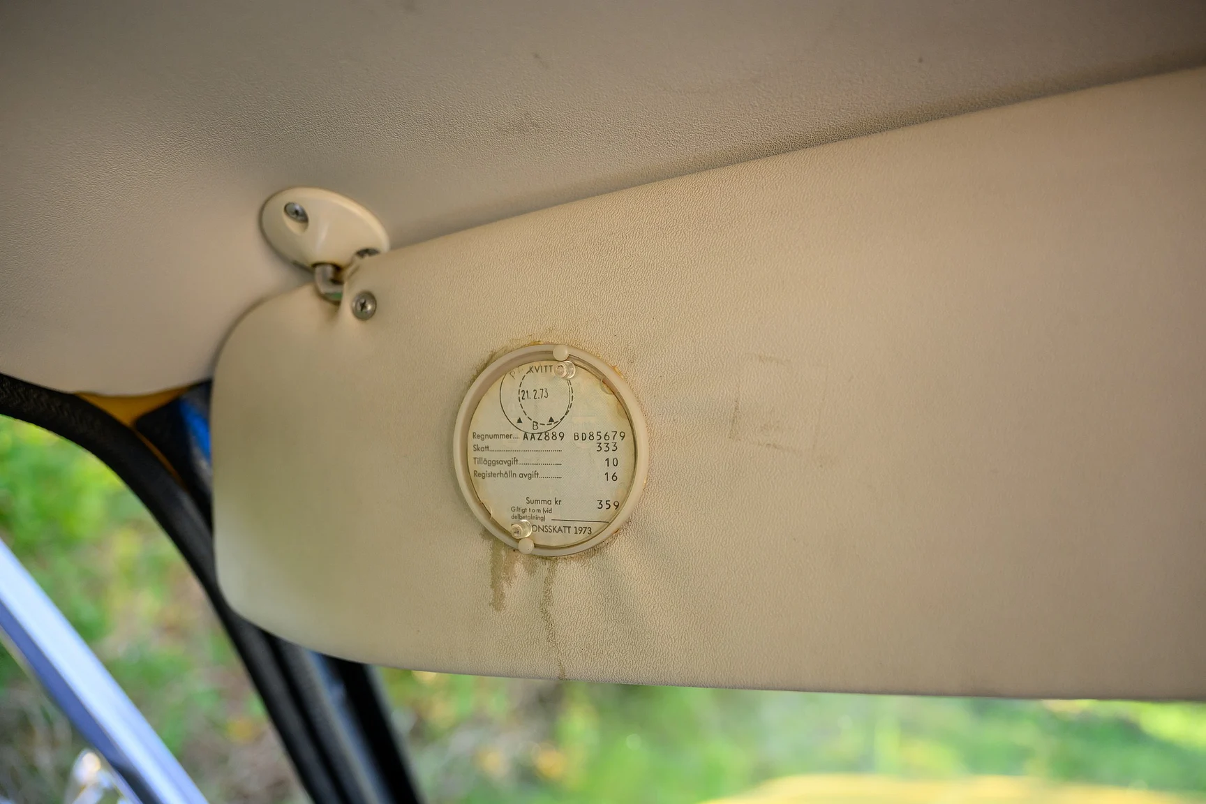 Interiörbild 1971 Volvo 144 2.0 Automatic (41)