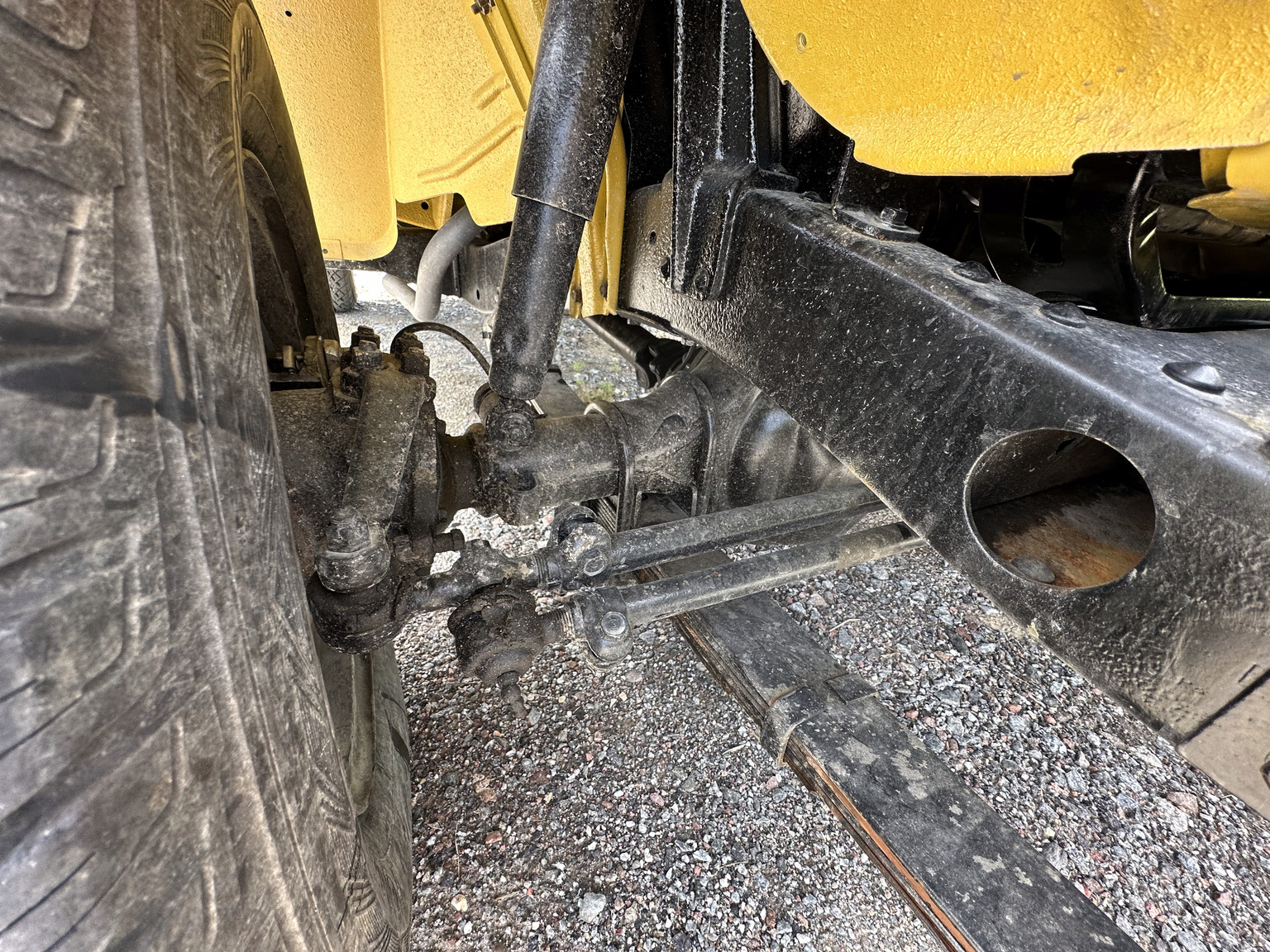 Image of 1976 Toyota Land Cruiser BJ40 mechanics
