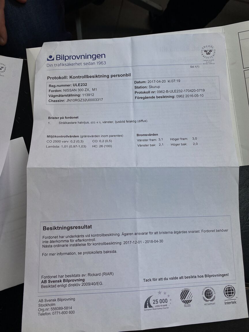 Documentation for 1991 NISSAN 300 ZX