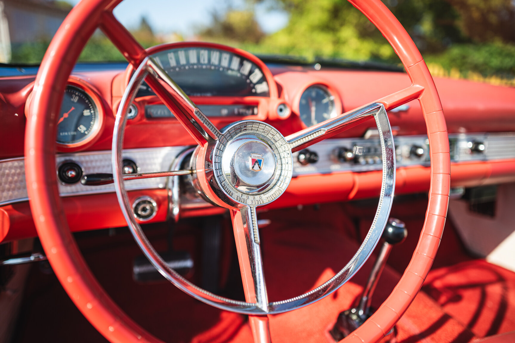 Interior image of 1956 Ford Thunderbird
