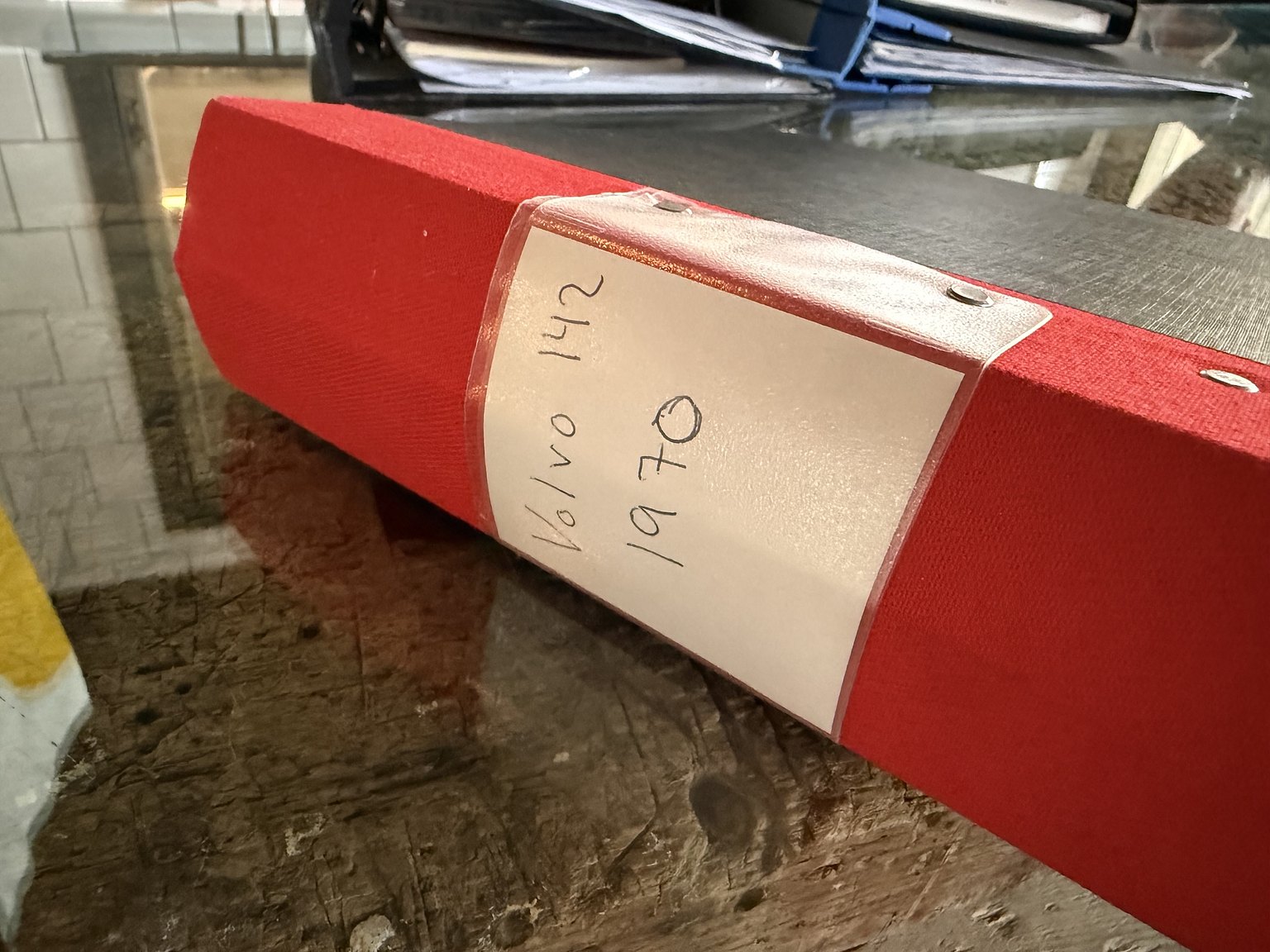 Dokumentation för 1970 Volvo 142 Automatic