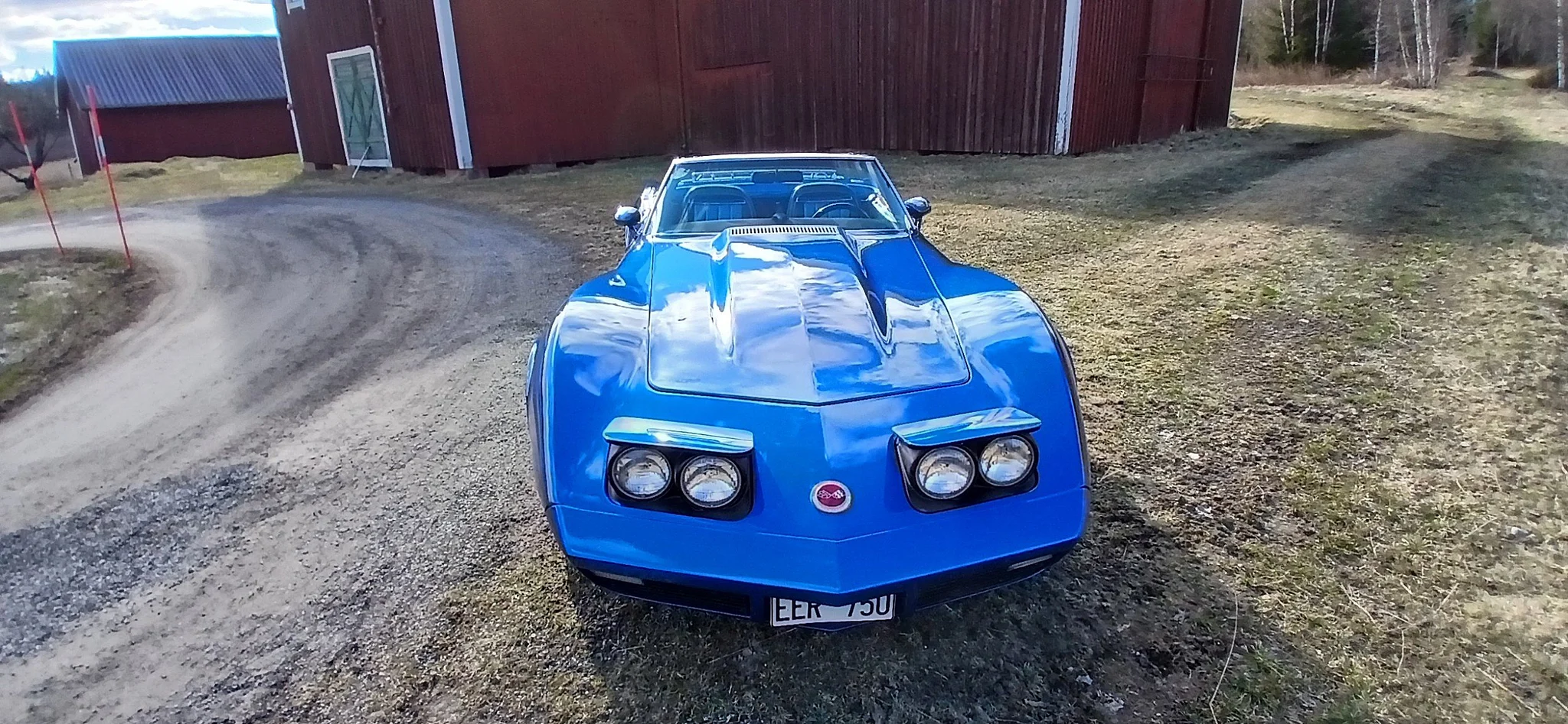 Aussenfoto 1974 Chevrolet Corvette Stingray Convertible C3 (2)