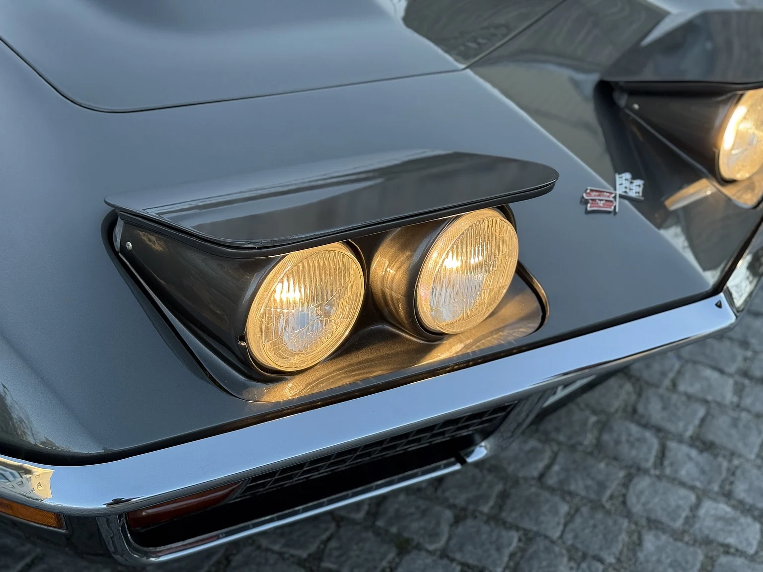 Exteriörbild på 1971 Chevrolet Corvette Stingray Special 598 cui V8 795 hk (70)