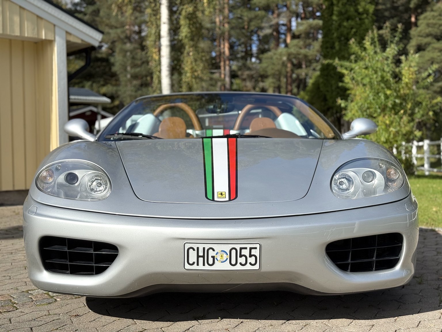 Exteriörbild på 2001 Ferrari 360 Spider