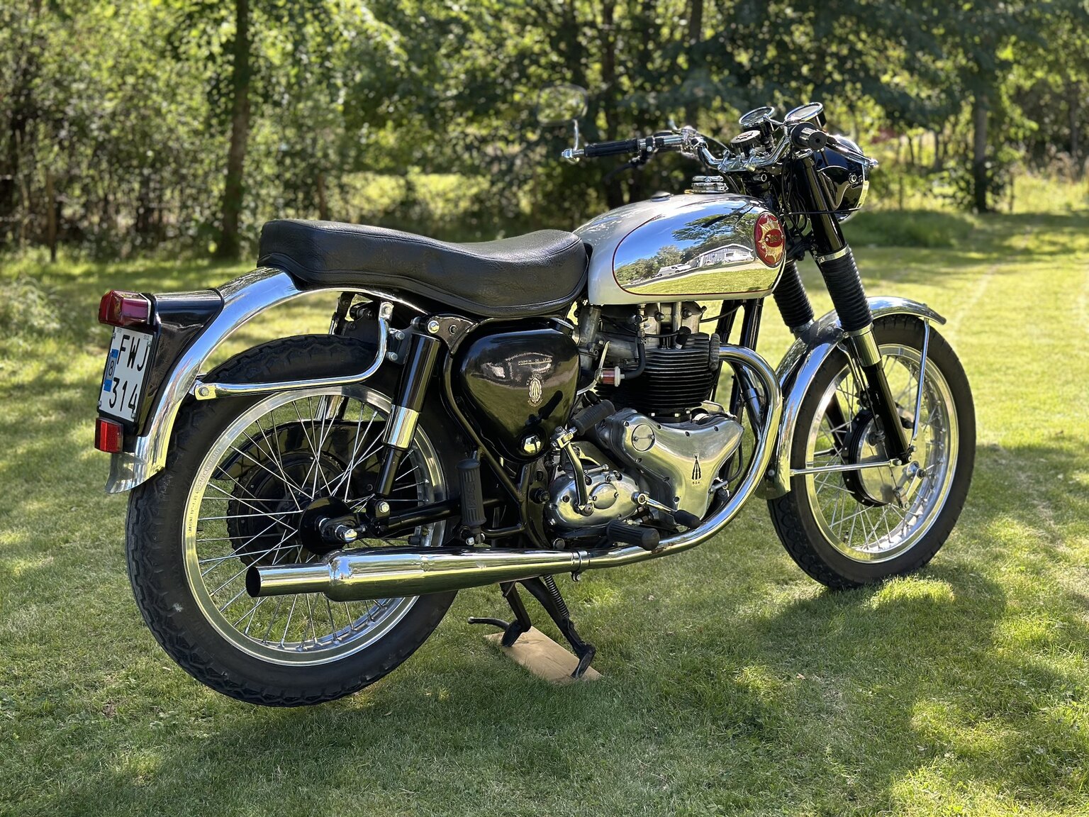 Exterior image of 1954  BSA A10 Deluxe