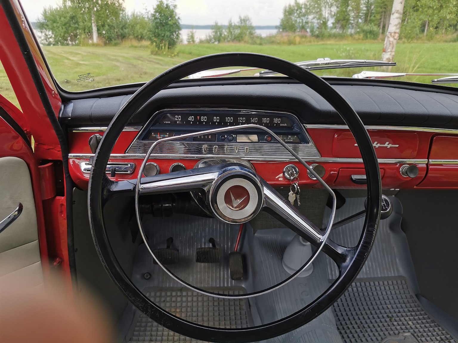 Interiörbild 1964 Volvo PV544E Sport 1.8